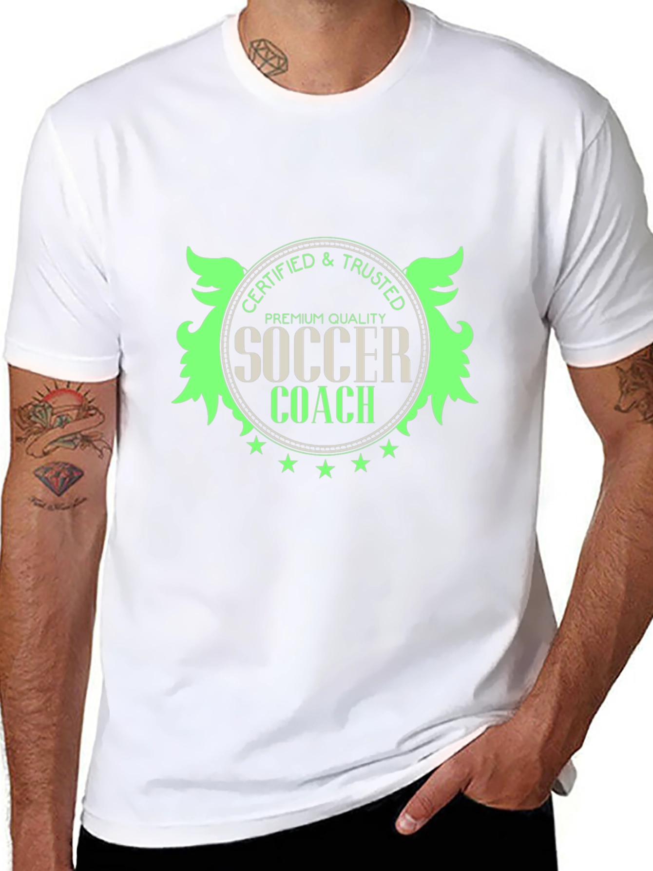 Soccer Coach Premium Quality Certified & Trusted T-Shirt