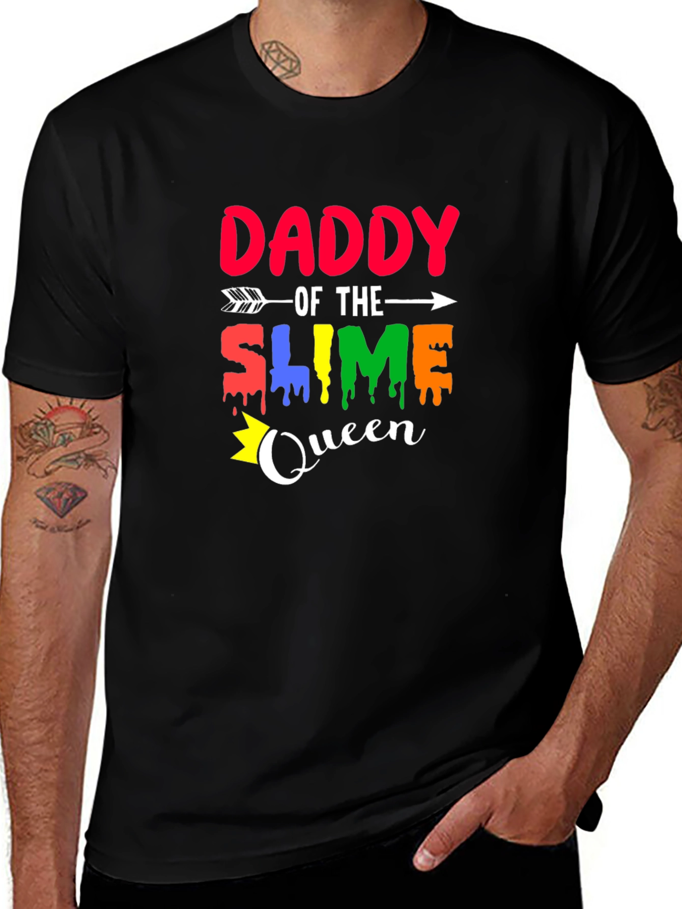 Daddy of the Slime Queen Graphic T-Shirt
