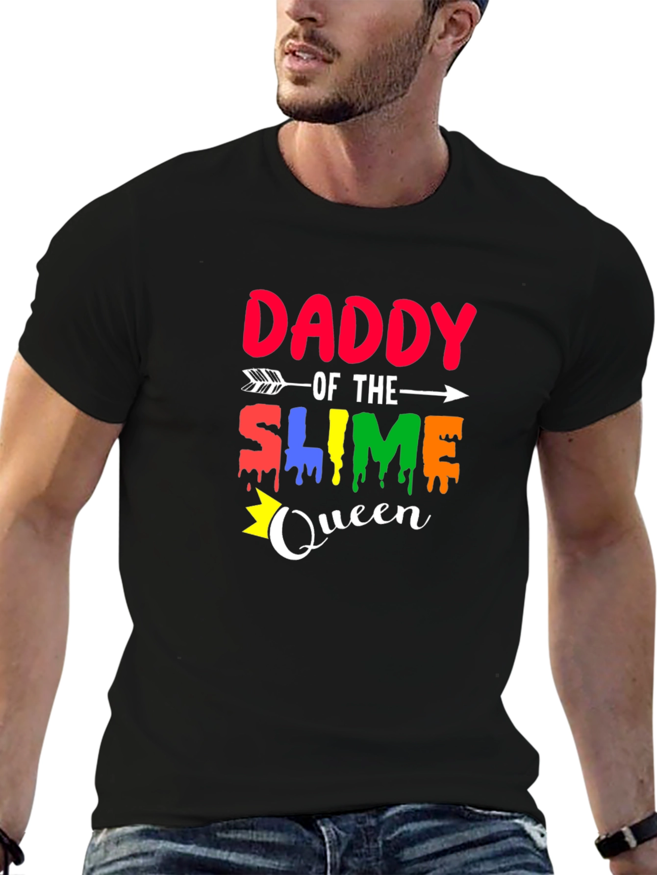 Daddy of the Slime Queen Graphic T-Shirt