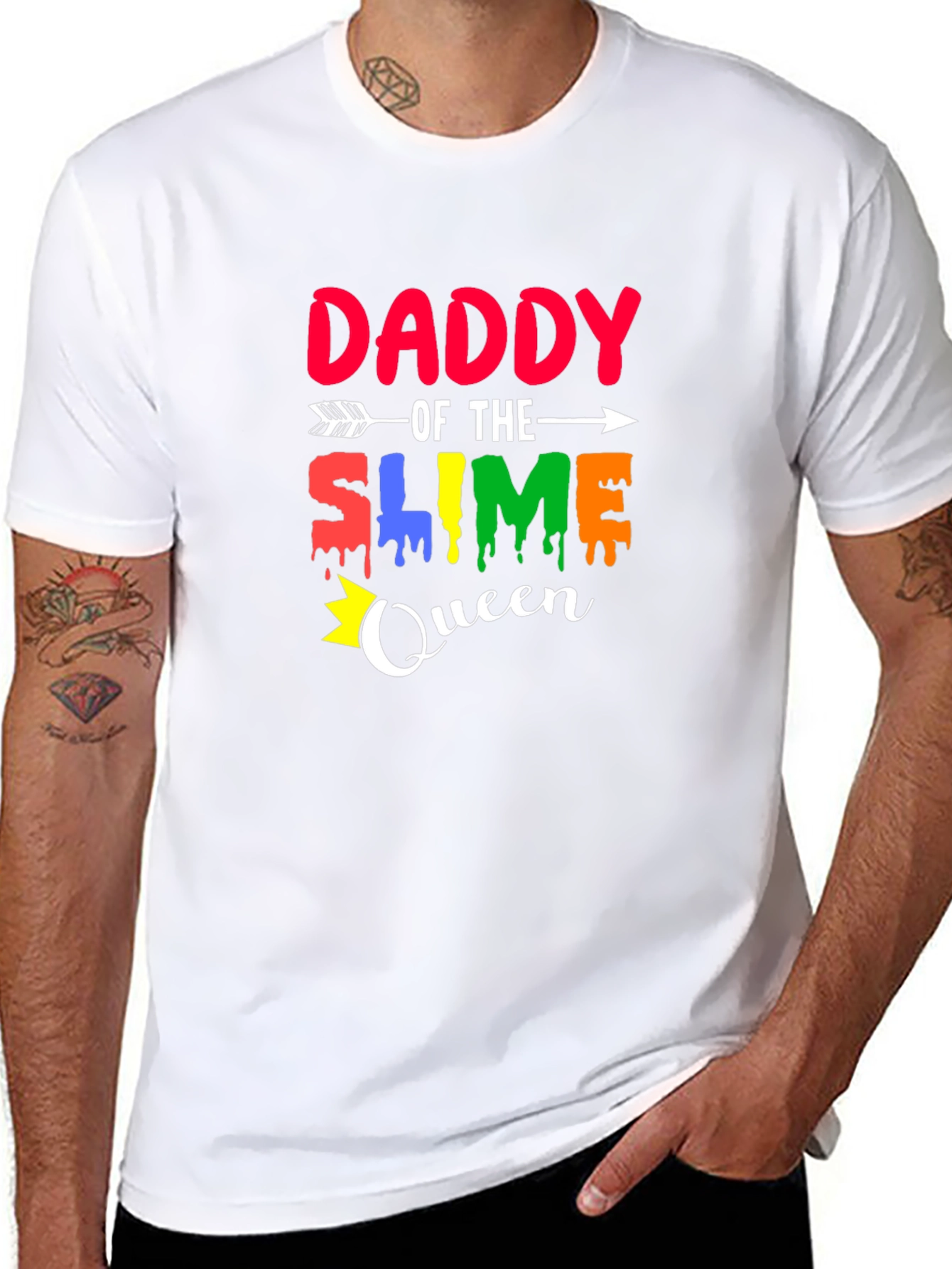 Daddy of the Slime Queen Graphic T-Shirt