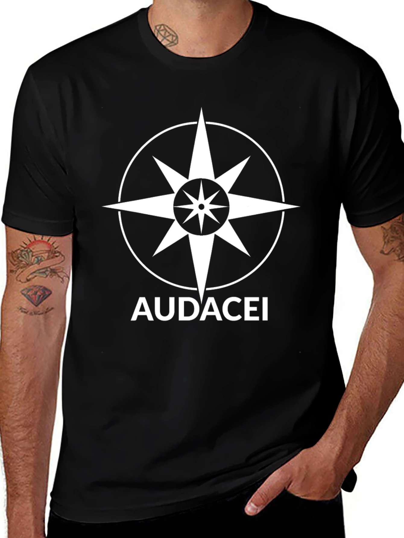 Audacei Compass Graphic T-Shirt