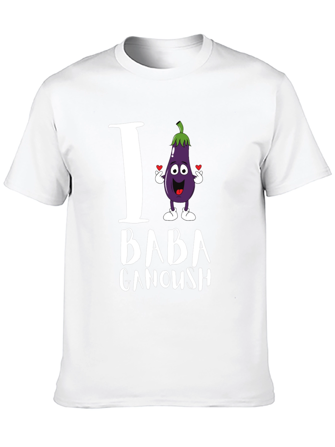 I Heart Baba Ganoush T-Shirt - Unisex Cotton Tee