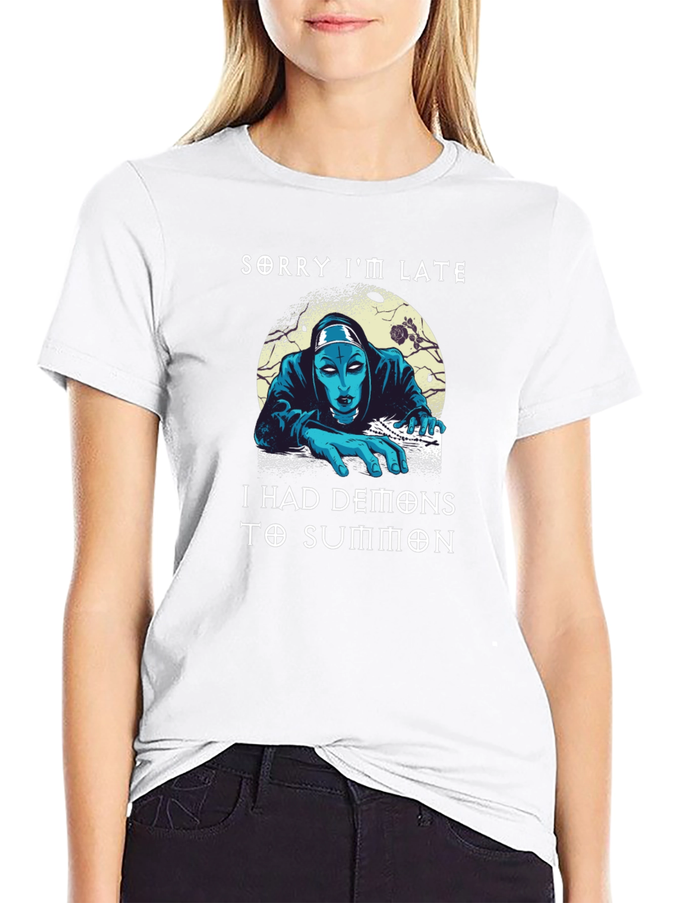 Sorry Im Late Demons T-Shirt