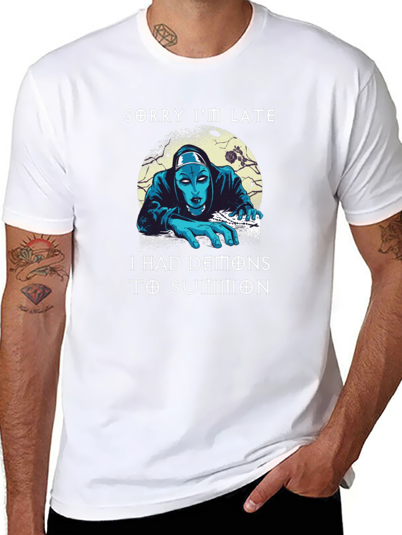 Sorry Im Late Demons T-Shirt