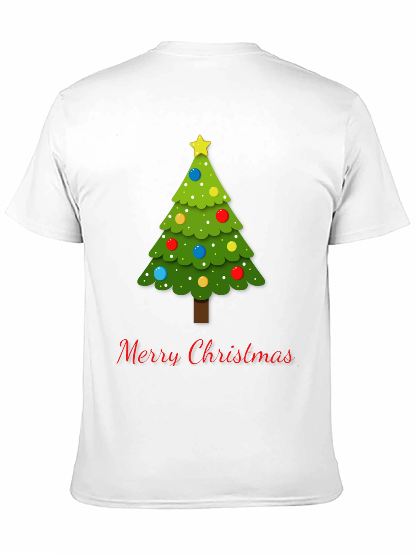 Merry Christmas Tree T-Shirt
