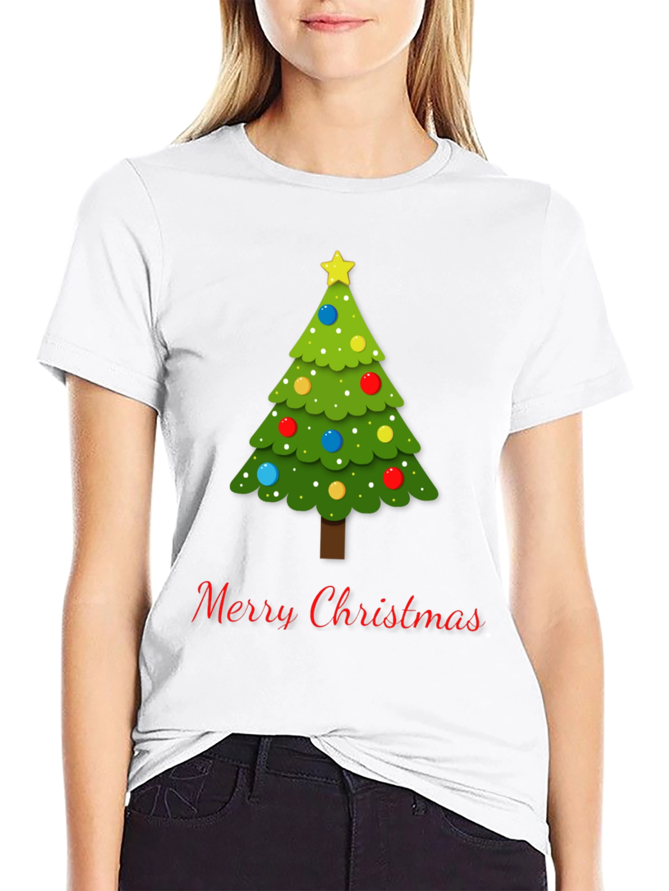 Merry Christmas Tree T-Shirt