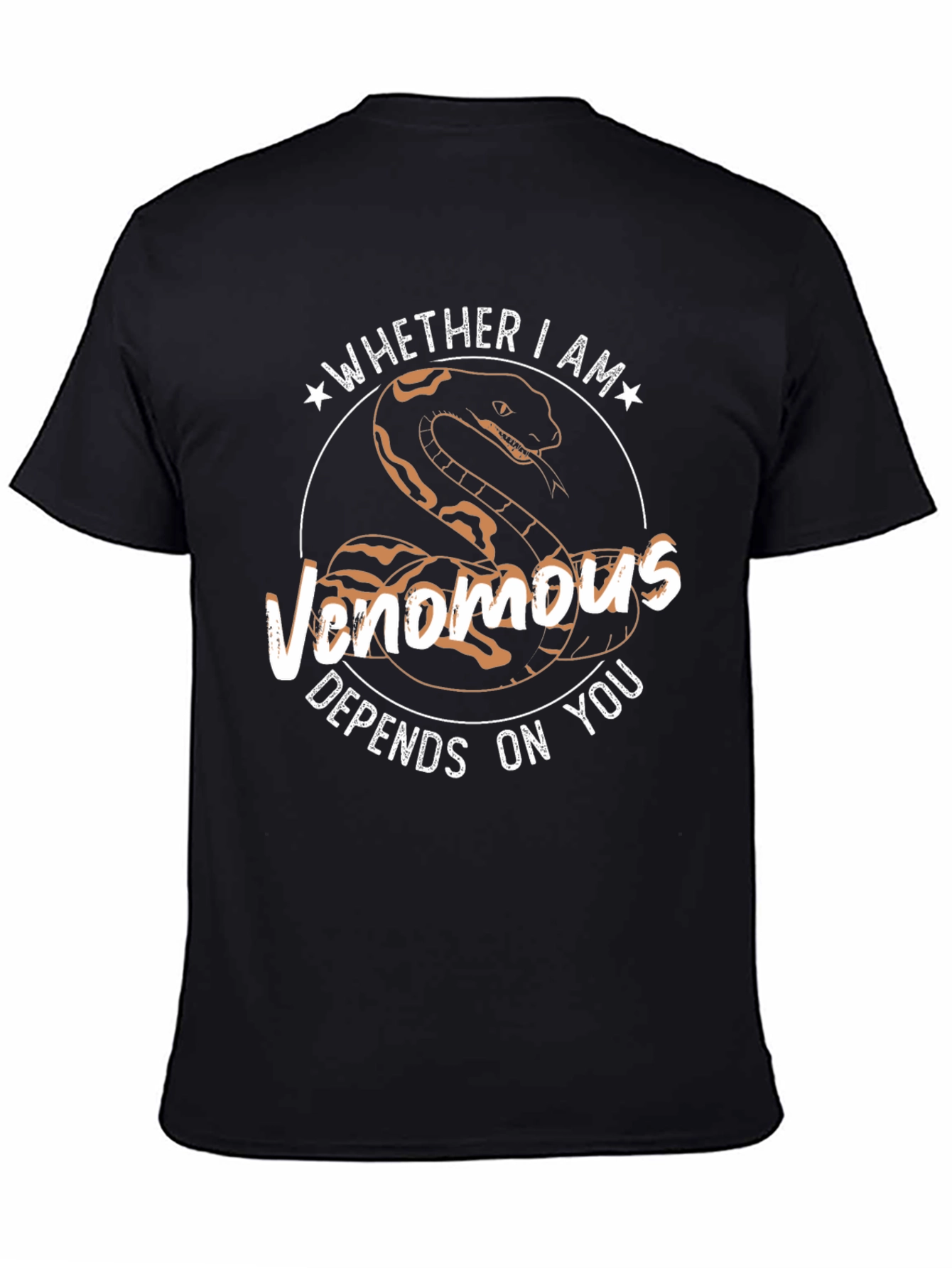 Venomous Snake Graphic T-Shirt