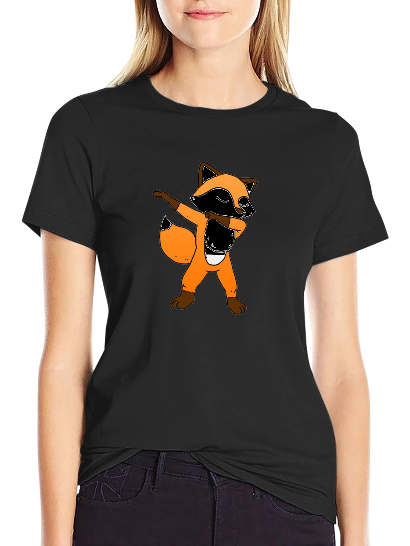 Dabbing Raccoon T-Shirt - Fun & Stylish