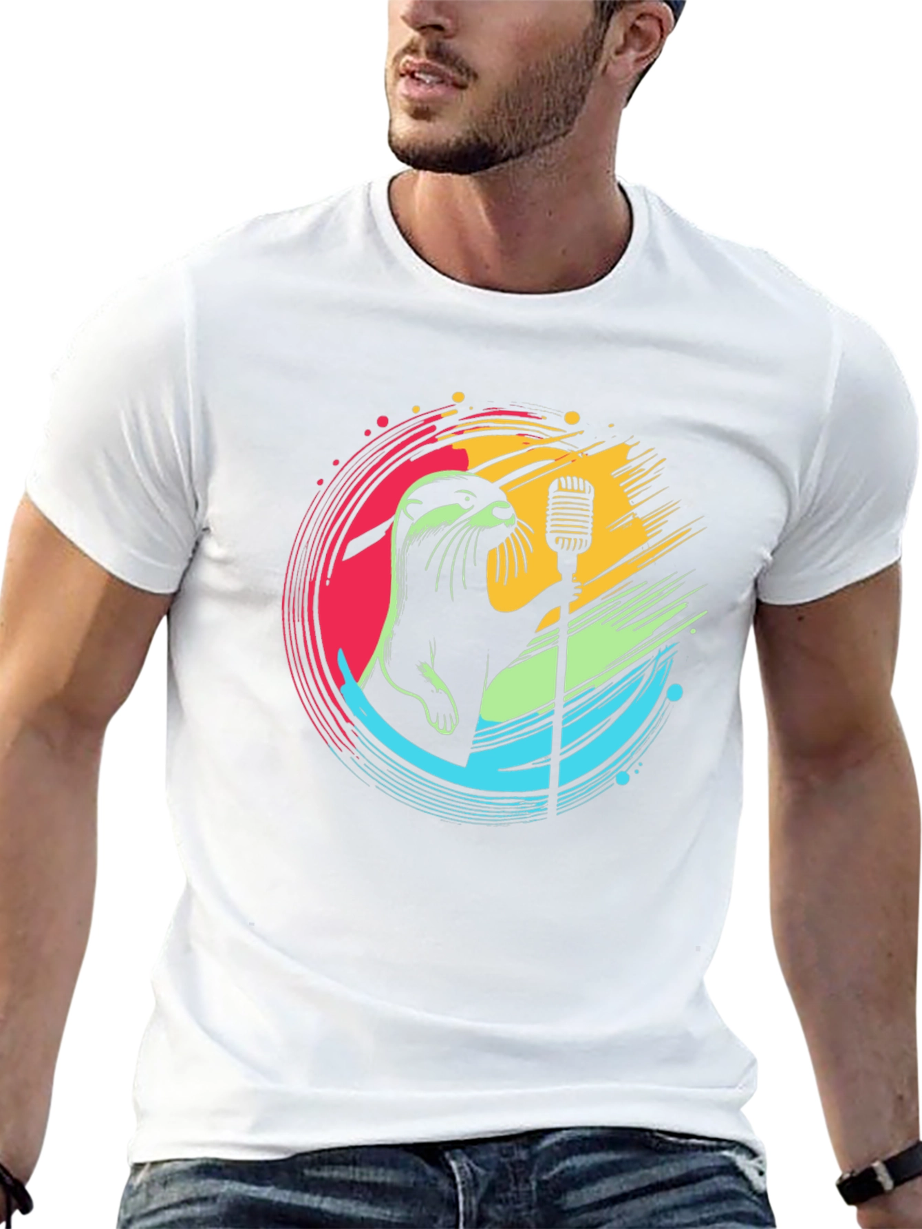Otter Singer Graphic Tee - Unisex