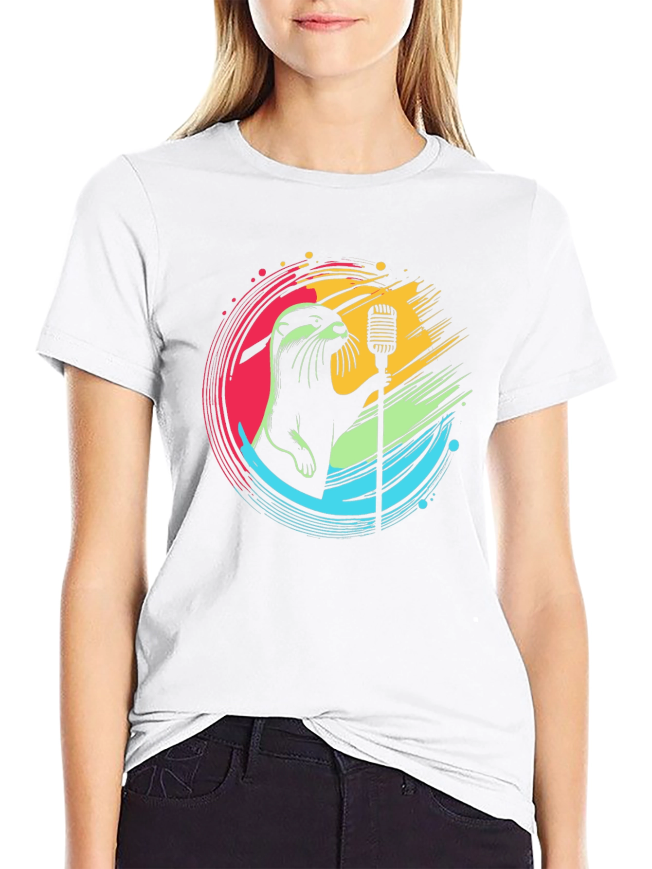 Otter Singer Graphic Tee - Unisex