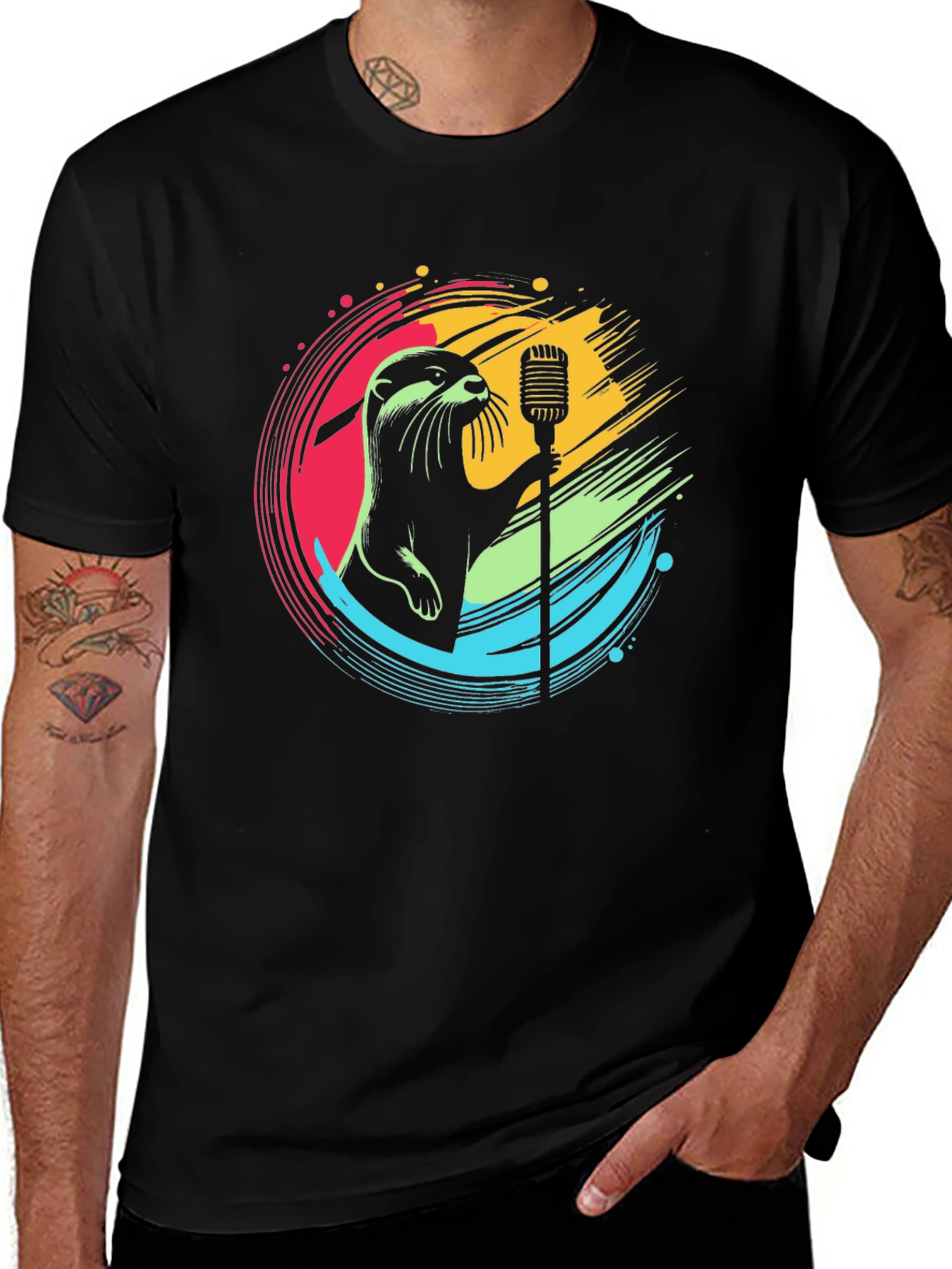 Otter Singer Graphic Tee - Unisex