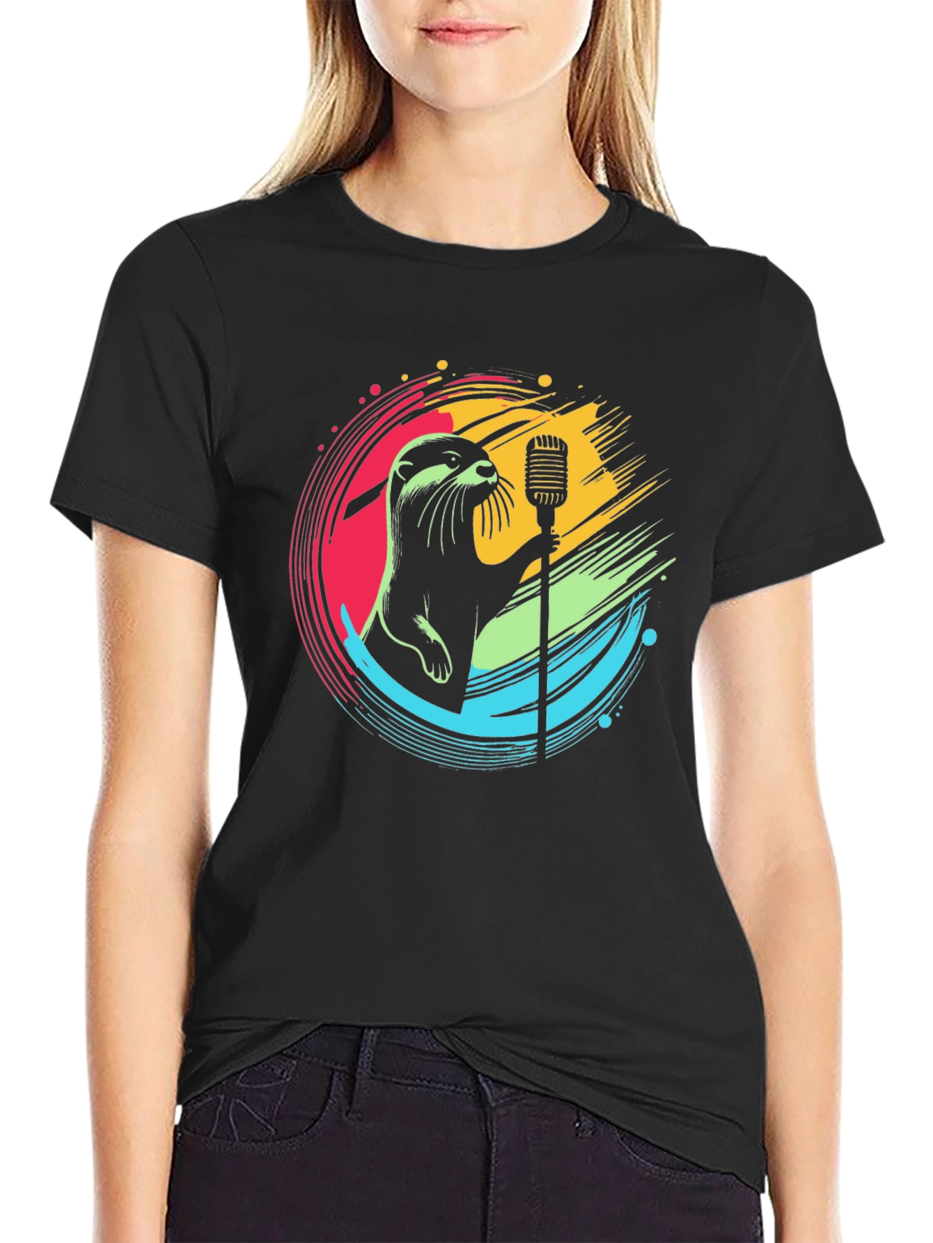 Otter Singer Graphic Tee - Unisex