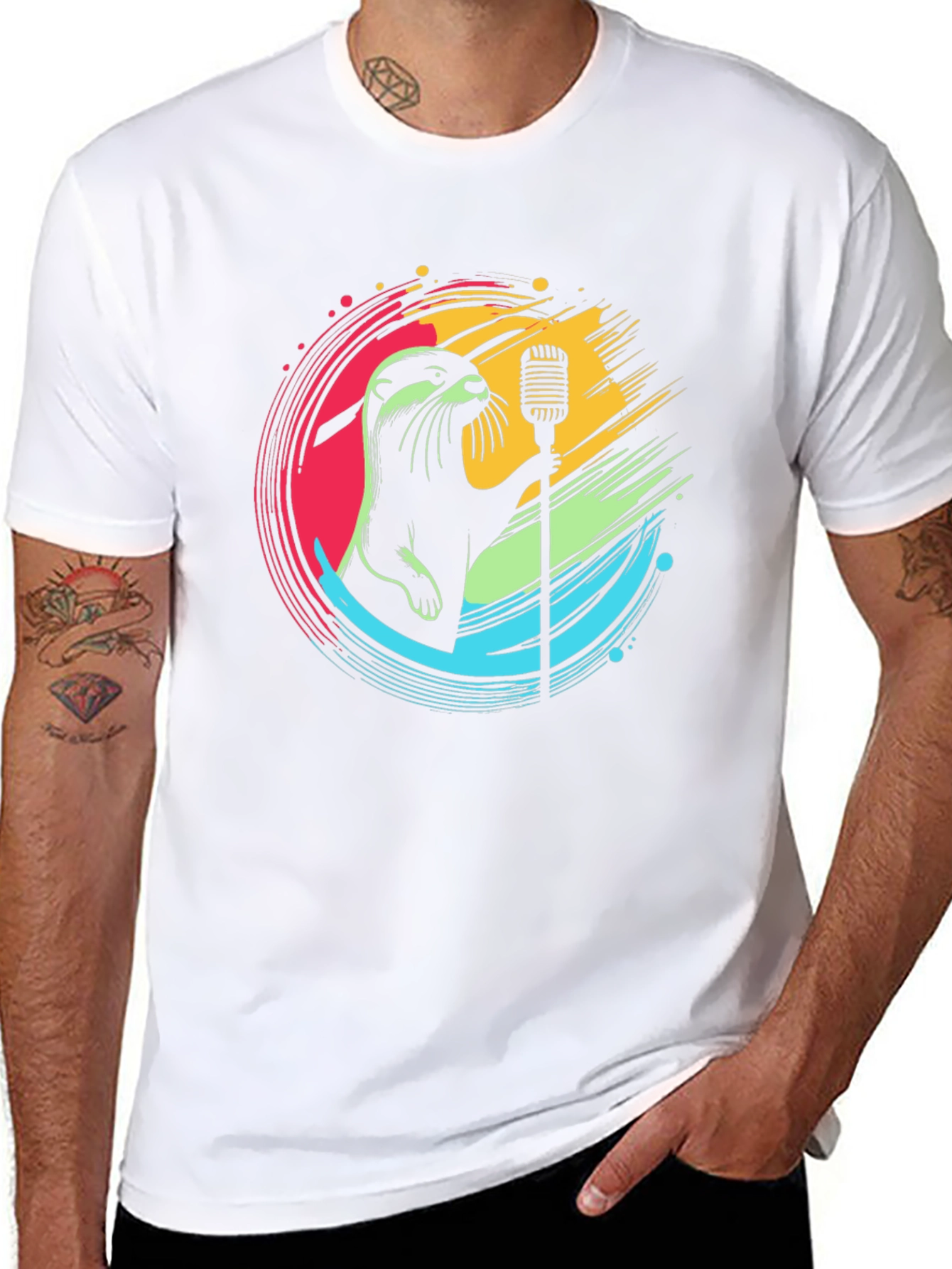 Otter Singer Graphic Tee - Unisex