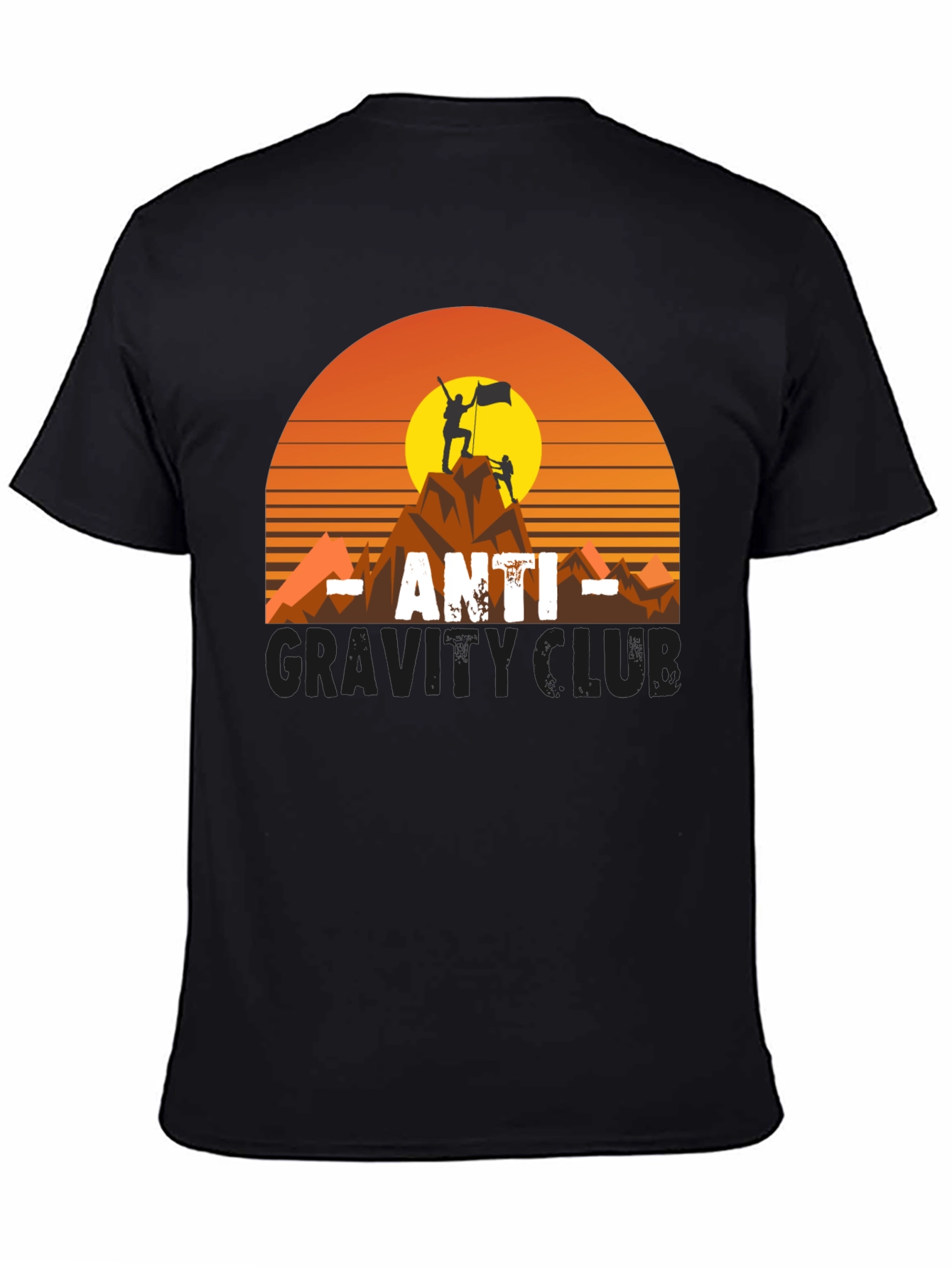 Anti-Gravity Club Tee - Mountain Climber Graphic