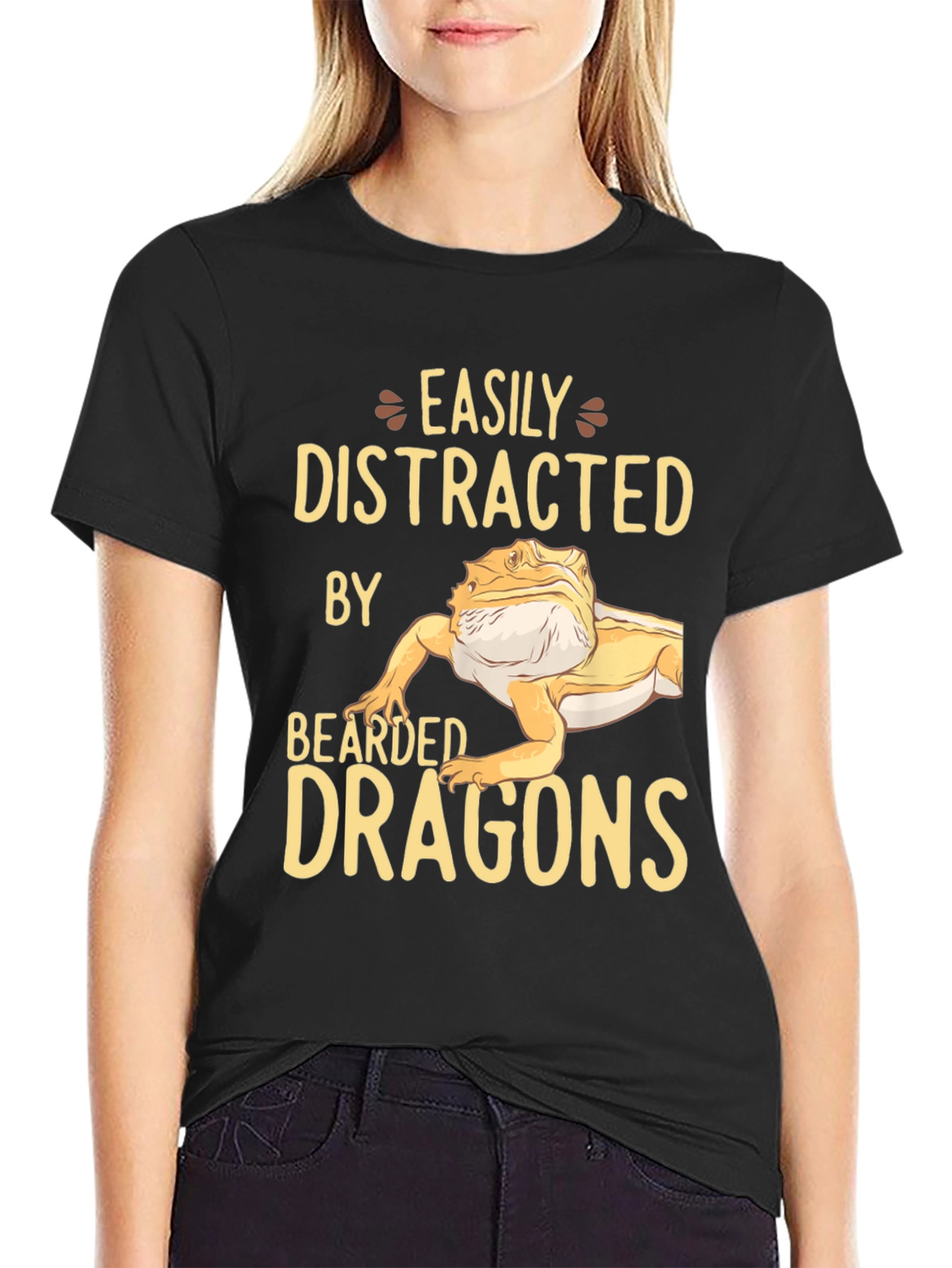 Easily Distracted By Bearded Dragons T-Shirt