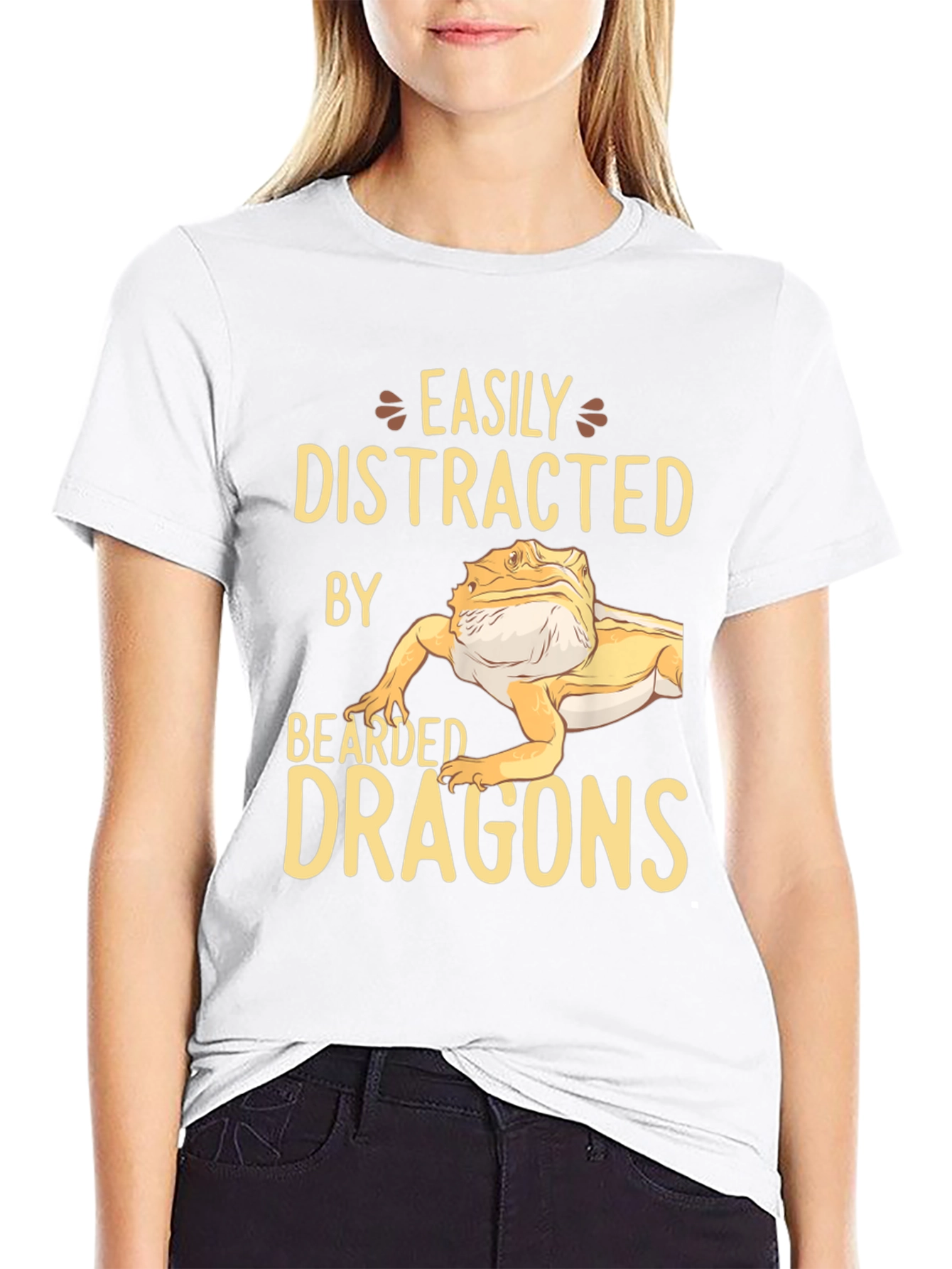 Easily Distracted By Bearded Dragons T-Shirt