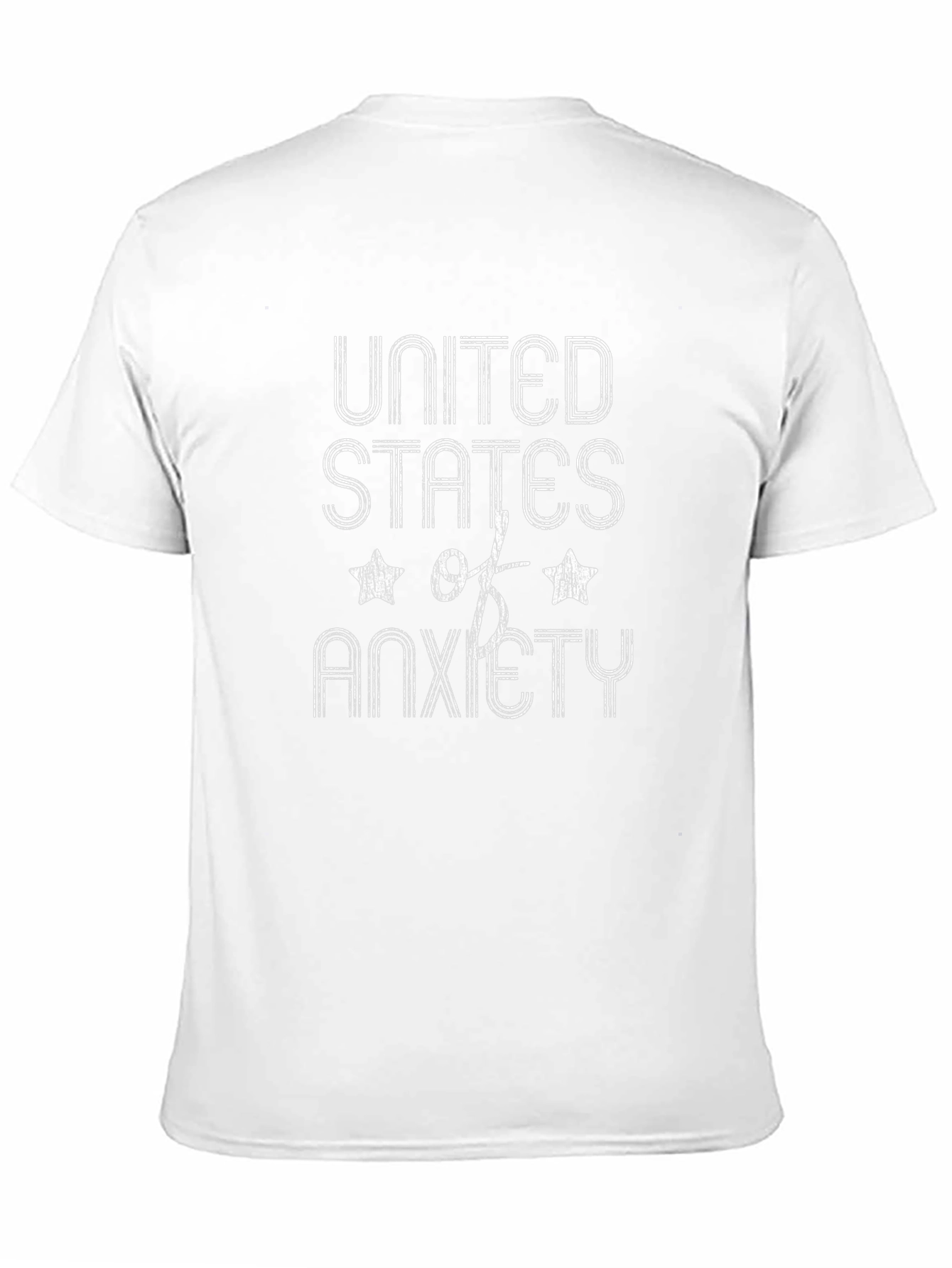 United States of Anxiety Graphic T-Shirt - Black