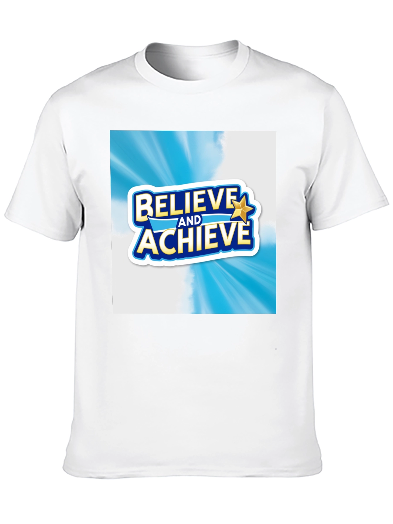 Believe and Achieve Graphic T-Shirt