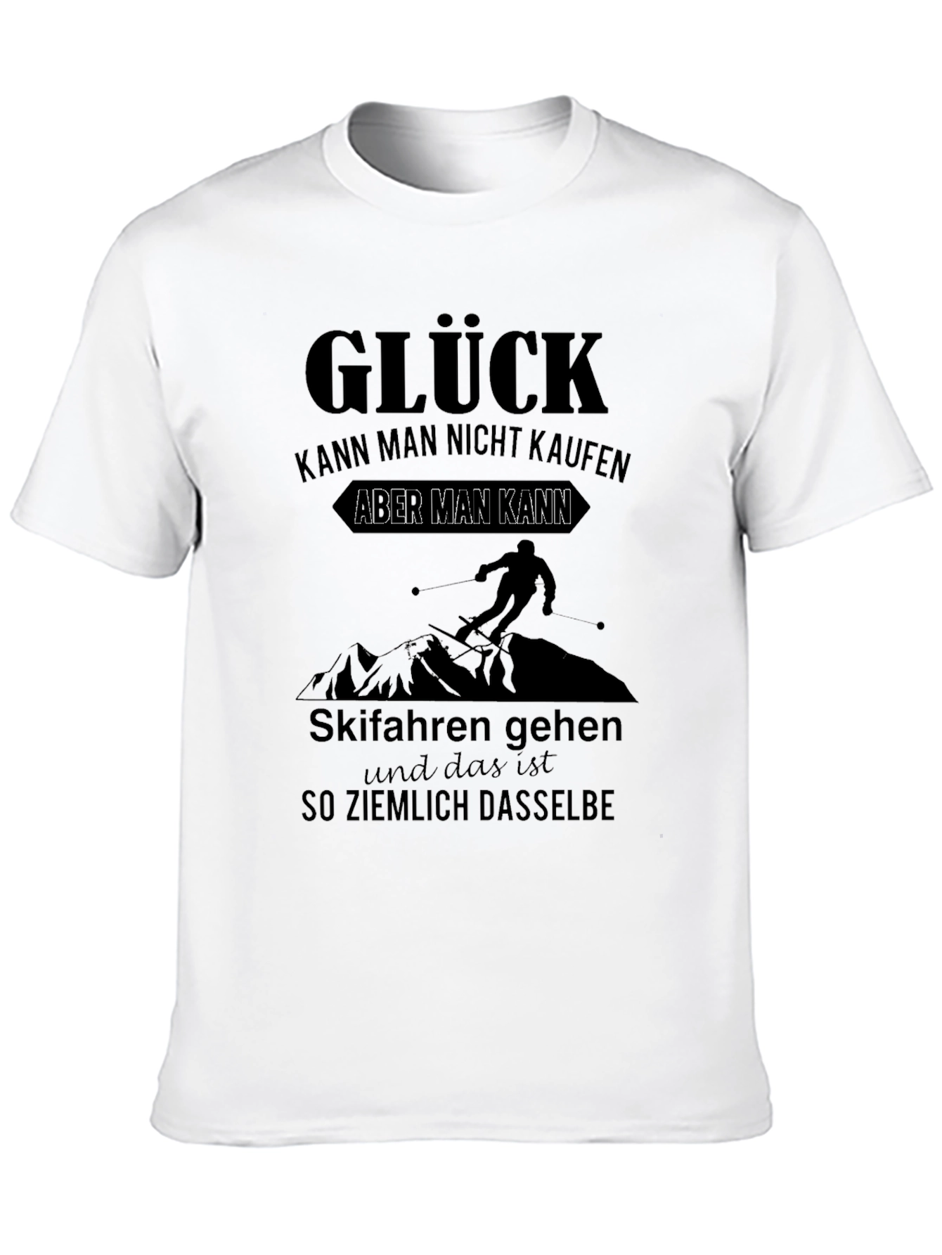 Skiing Happiness T-Shirt