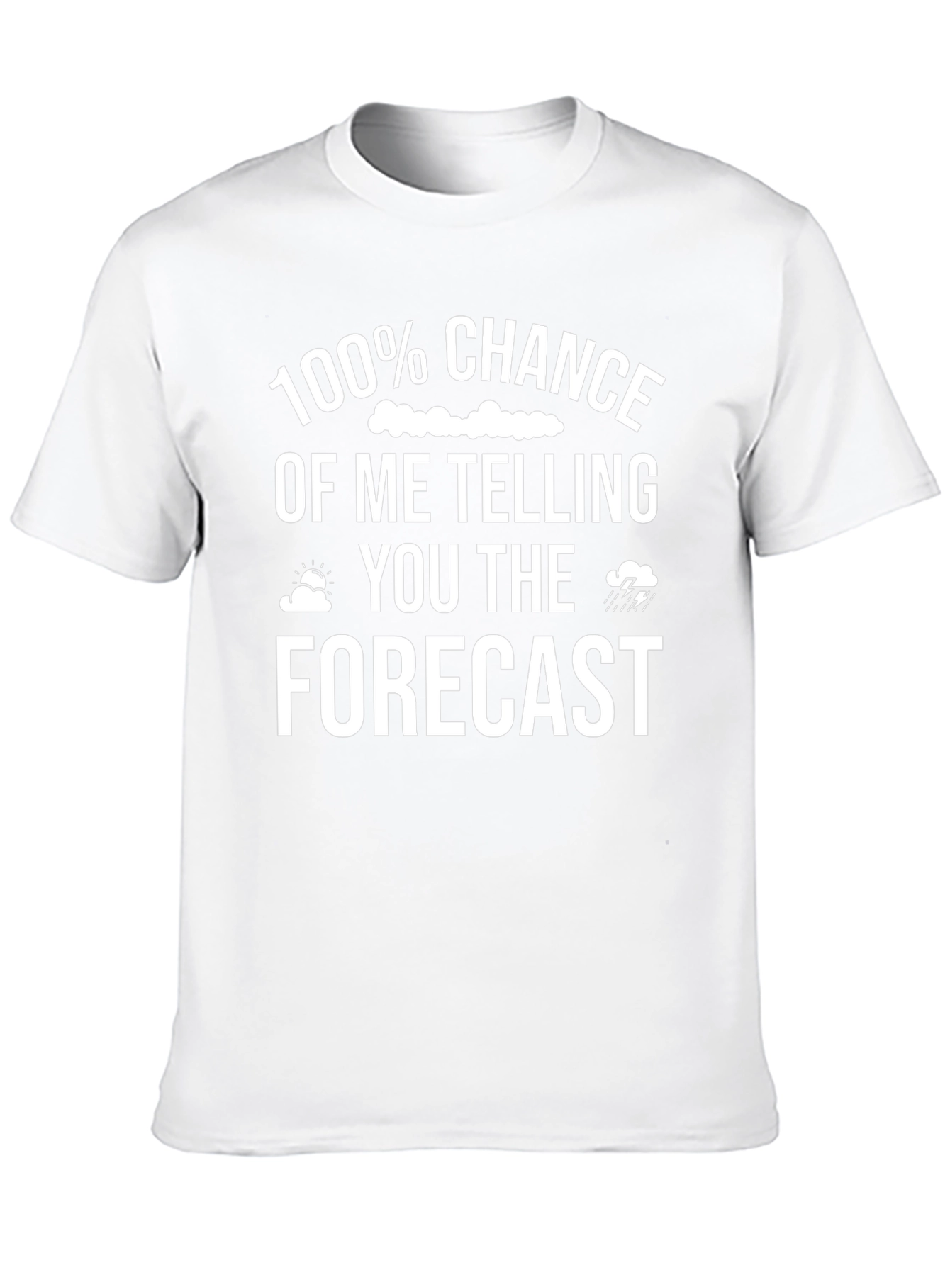 Forecast Funny T-Shirt Weather Prediction Gift