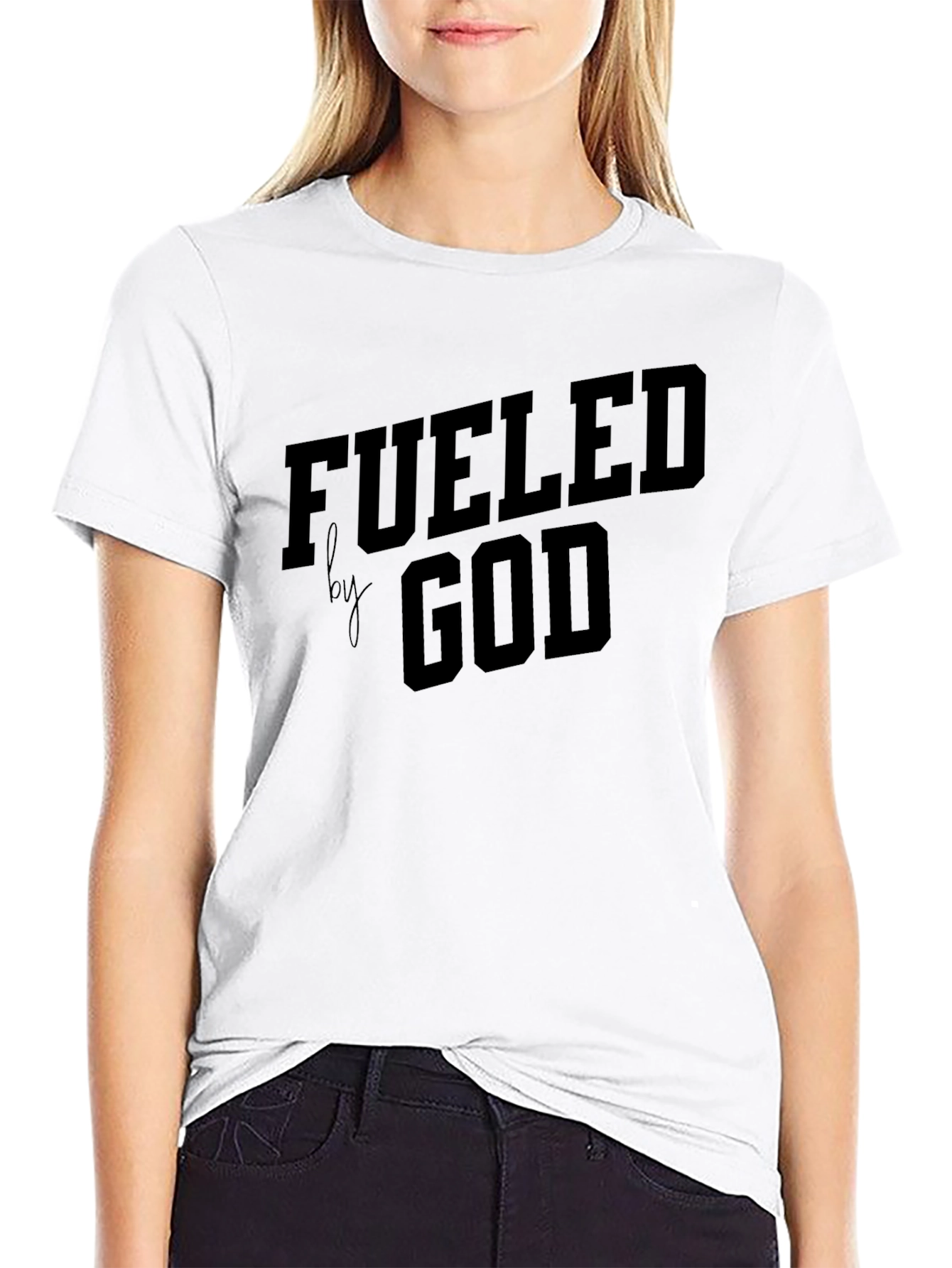 Fueled By God Black T-Shirt