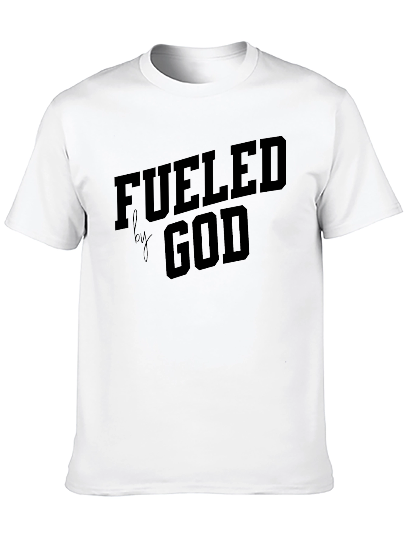 Fueled By God Black T-Shirt