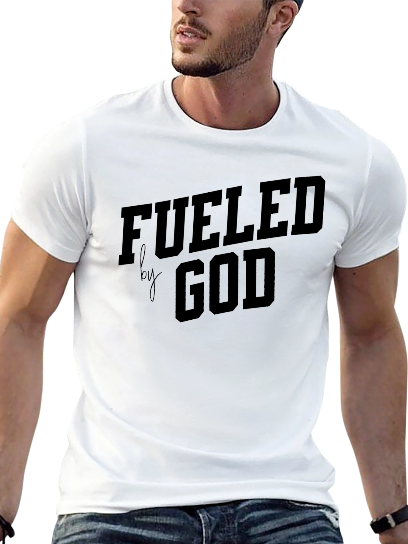 Fueled By God Black T-Shirt