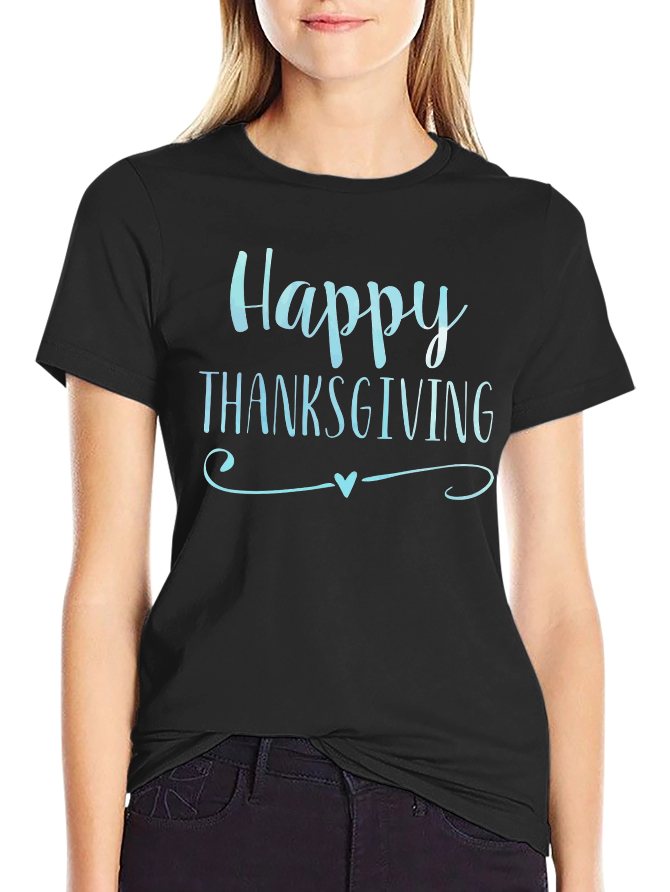 Happy Thanksgiving Graphic T-Shirt