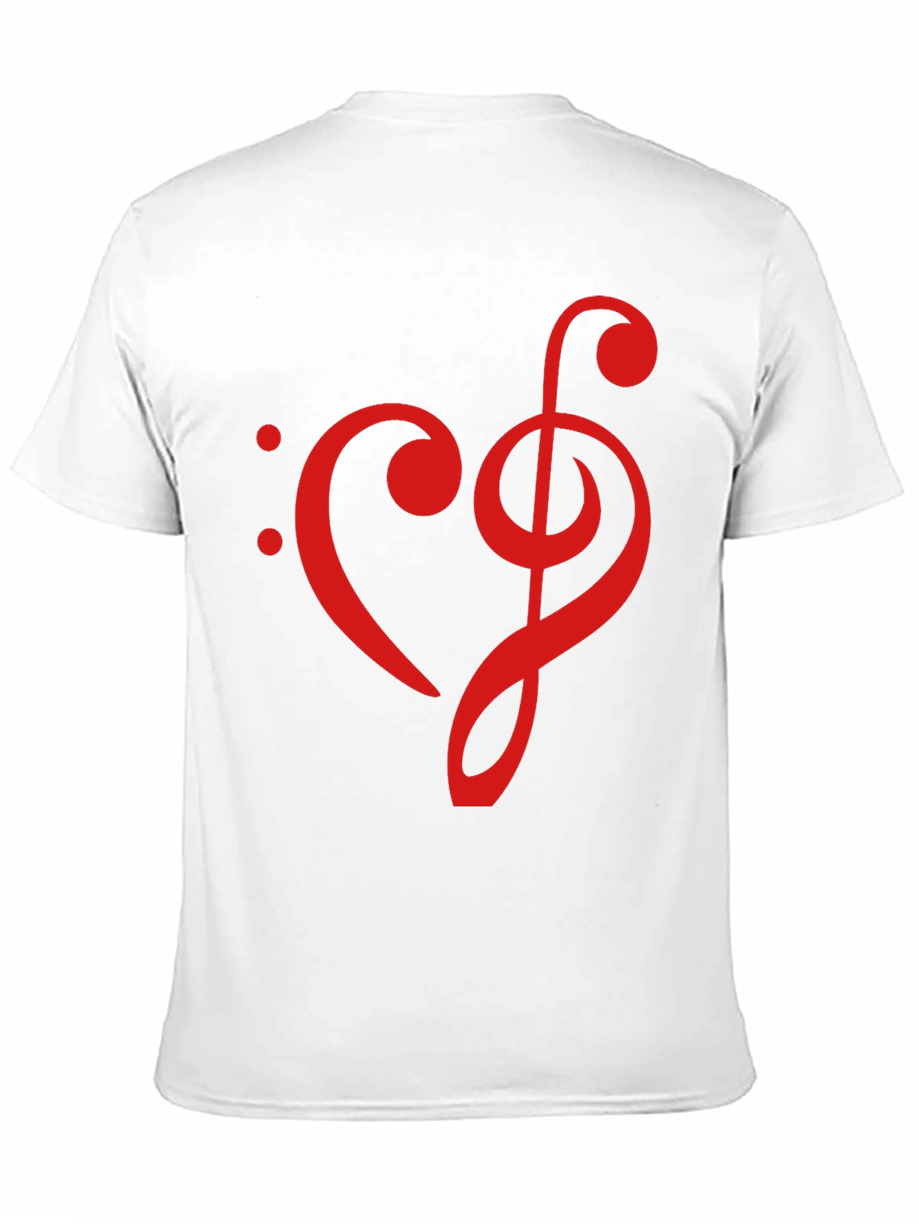 Musical Heartbeat T-Shirt - Black Cotton Tee