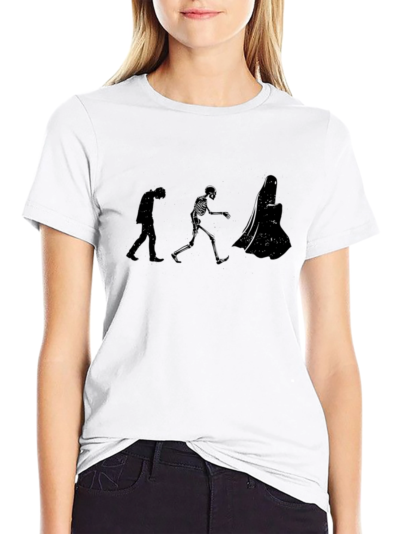 Evolution of Death Black Graphic Tee
