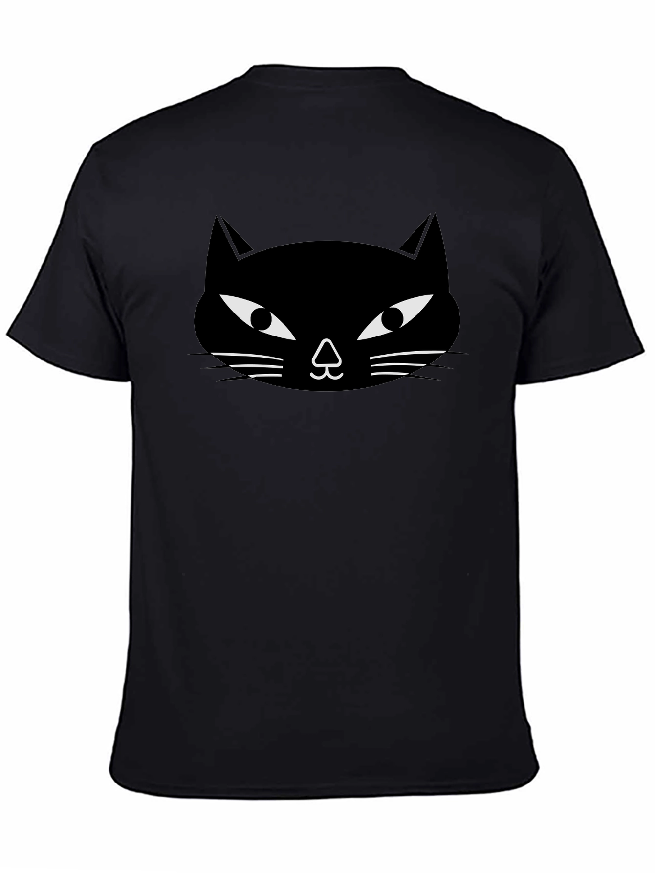 Black Cat Graphic Tee - Unisex Crew Neck