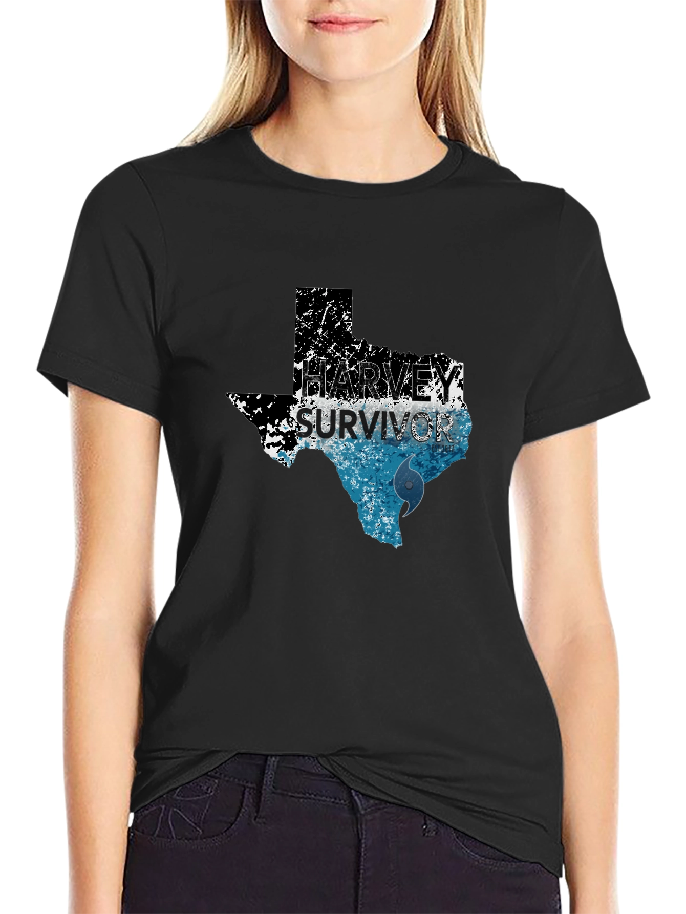 Harvey Survivor Texas Strong Graphic Tee