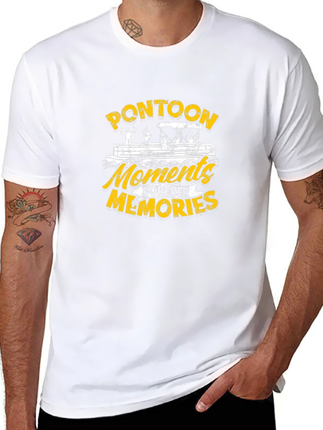 Pontoon Moments Forever Memories T-Shirt