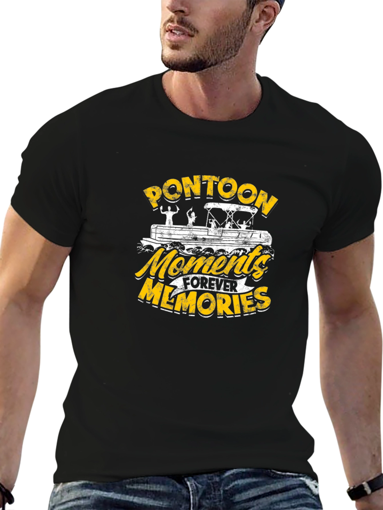 Pontoon Moments Forever Memories T-Shirt