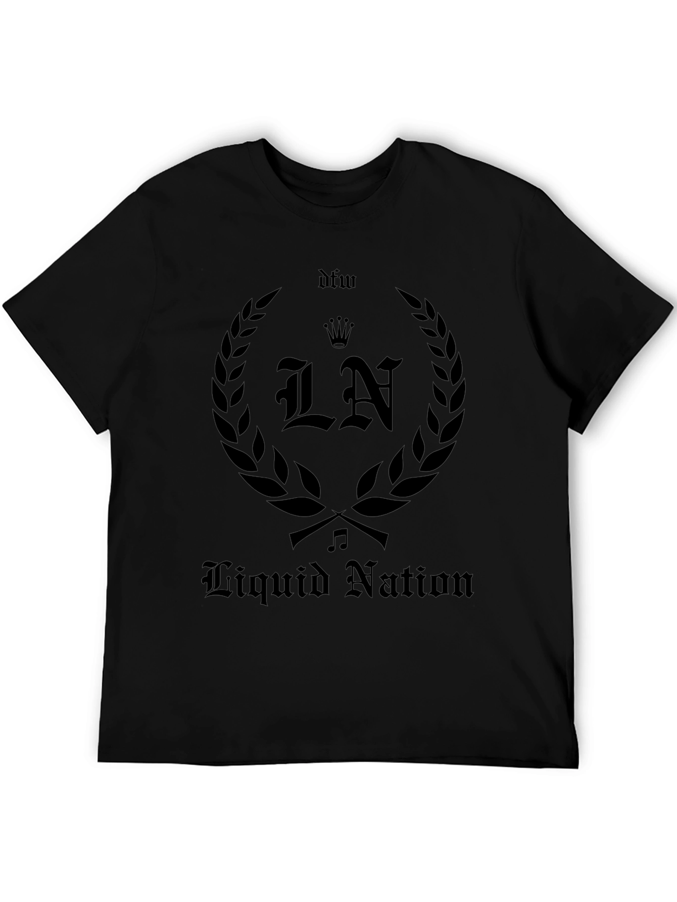 Liquid Nation Graphic Tee - Black