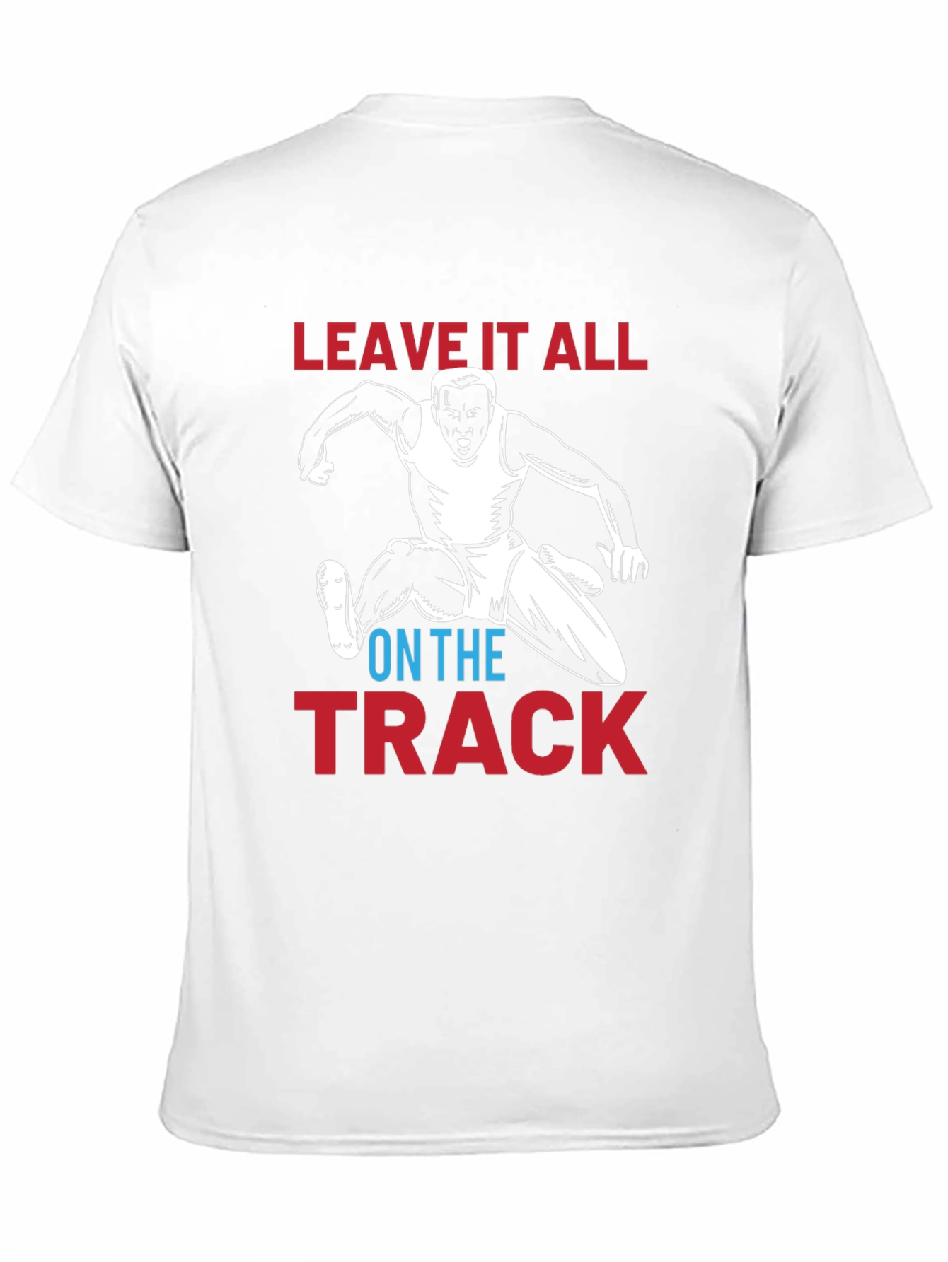 Leave it All on the Track Graphic Tee