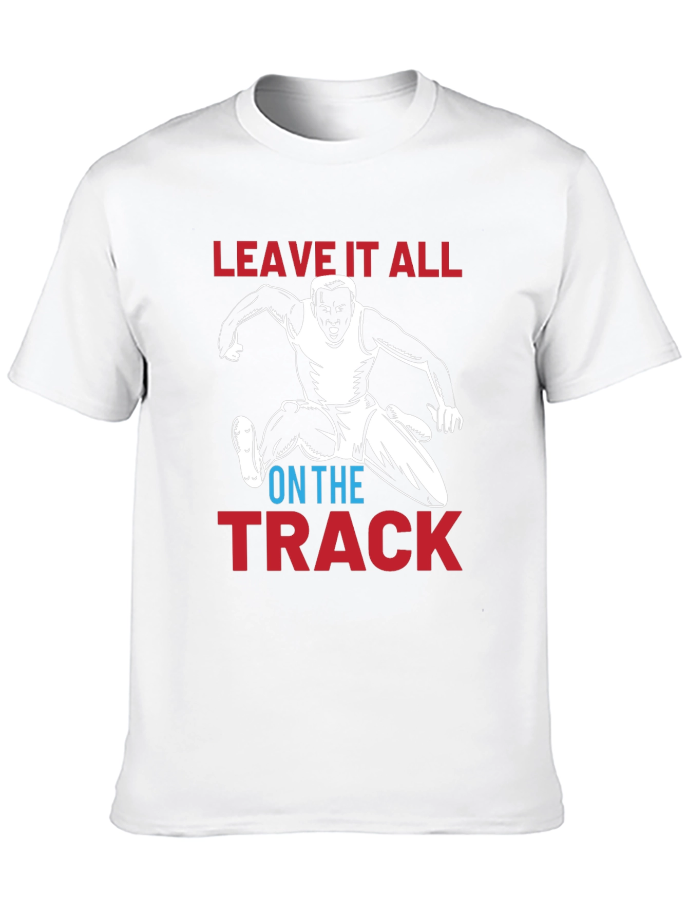 Leave it All on the Track Graphic Tee
