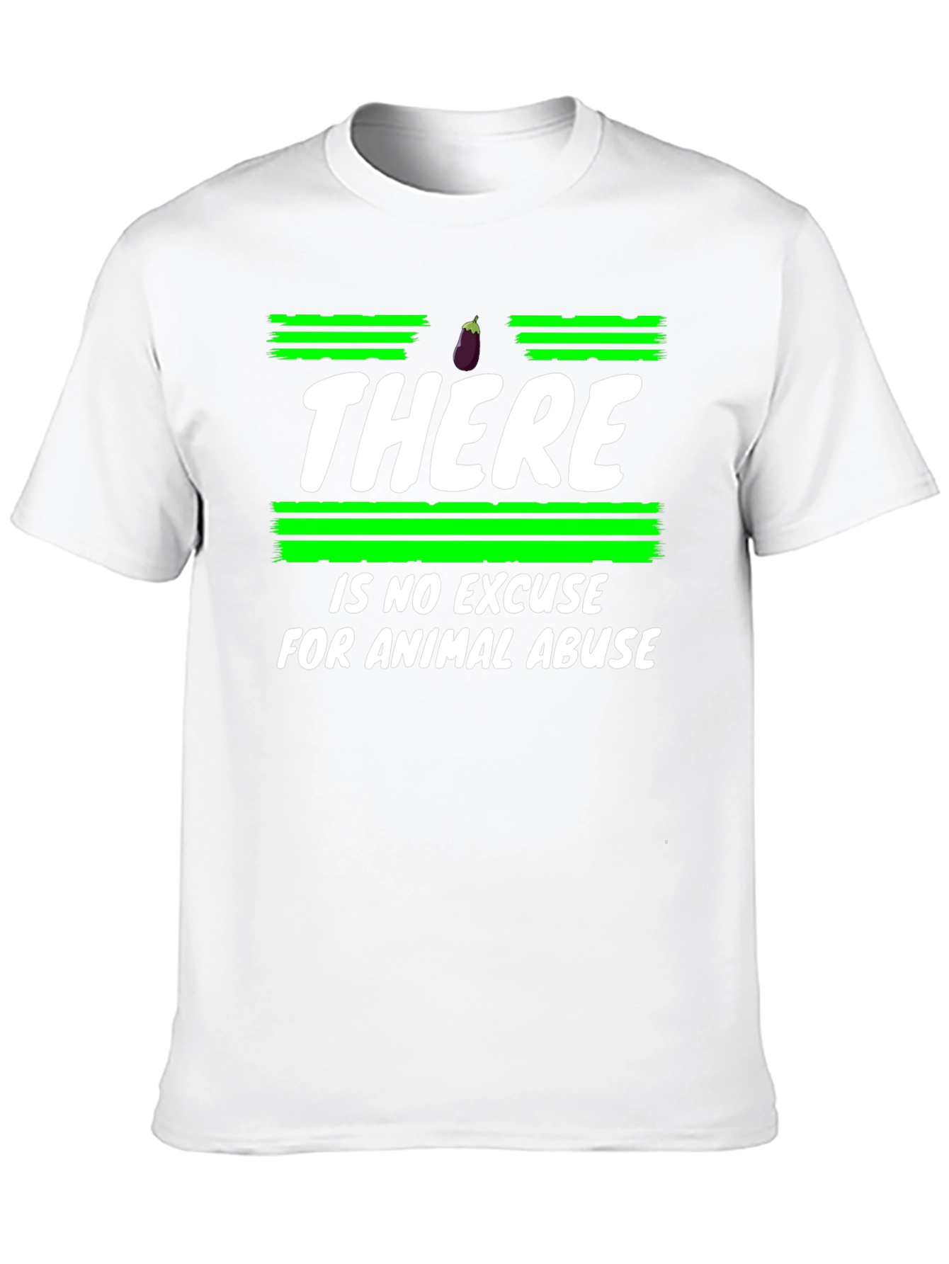 Animal Rights T-Shirt - No Excuse for Abuse