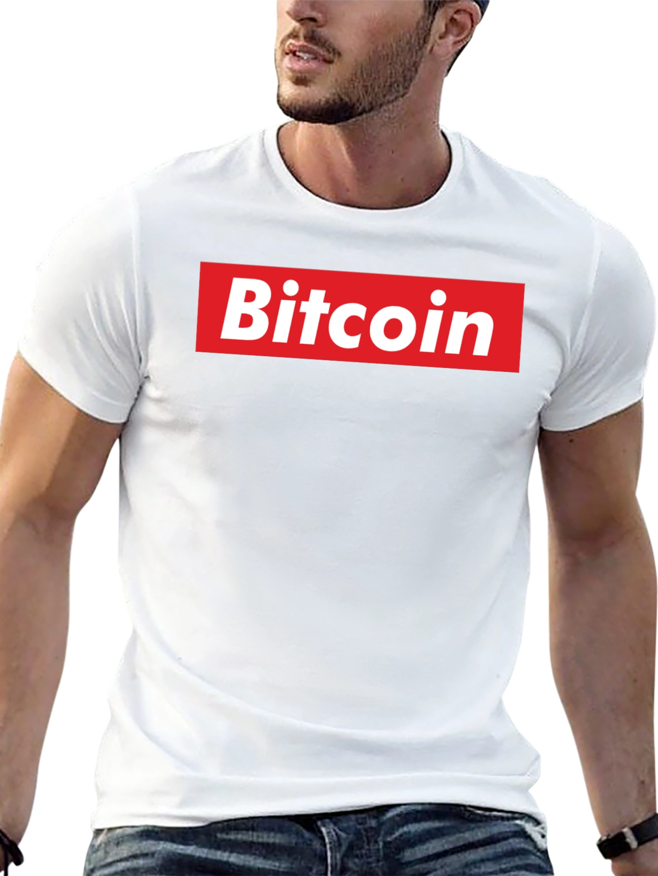 Bitcoin Logo Black T-Shirt