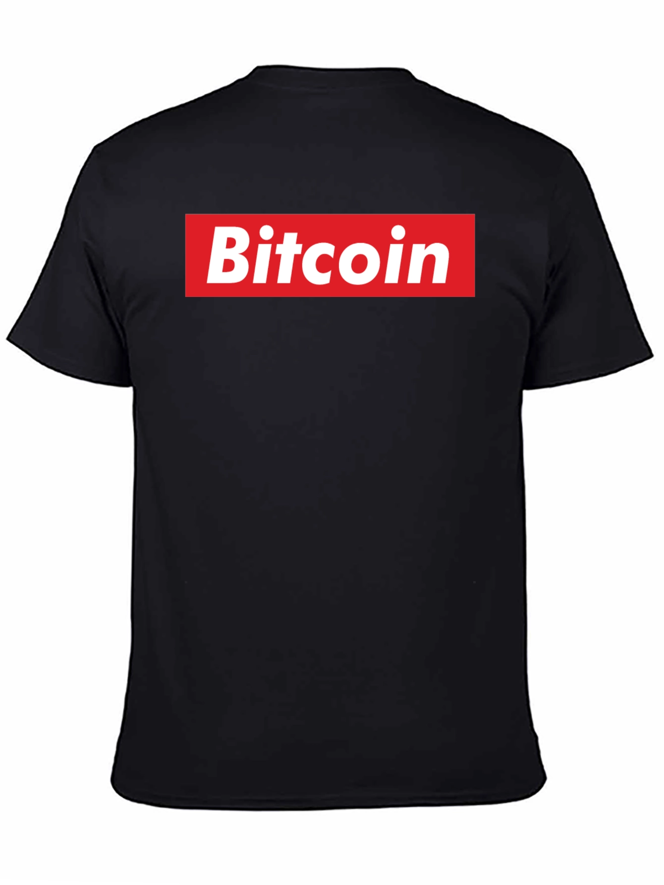 Bitcoin Logo Black T-Shirt