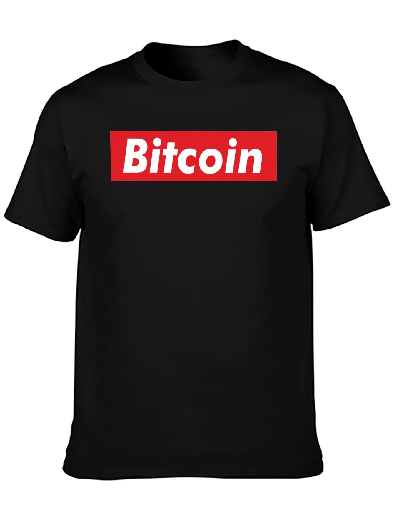 Bitcoin Logo Black T-Shirt