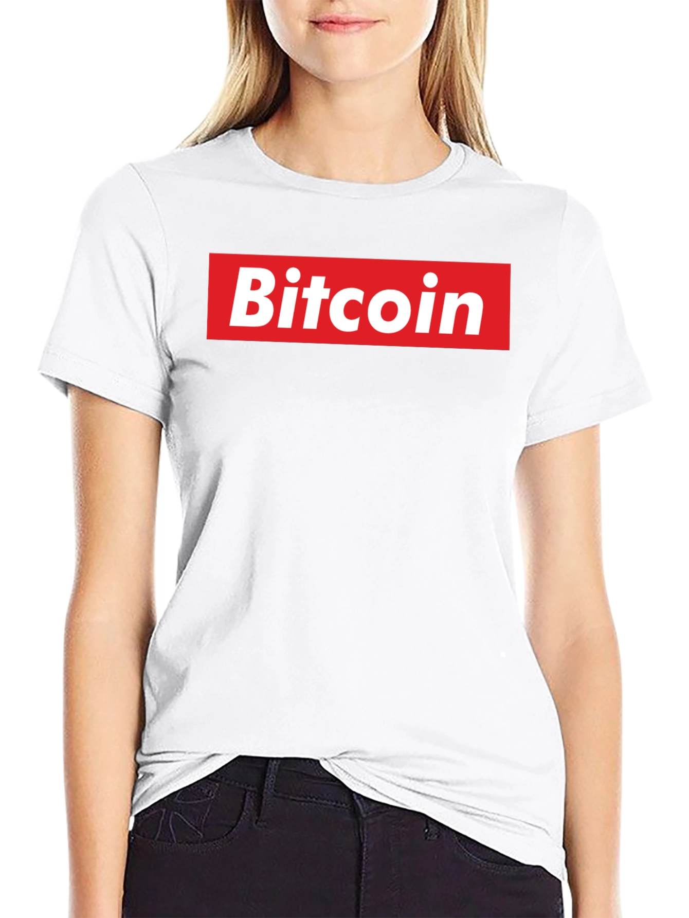 Bitcoin Logo Black T-Shirt