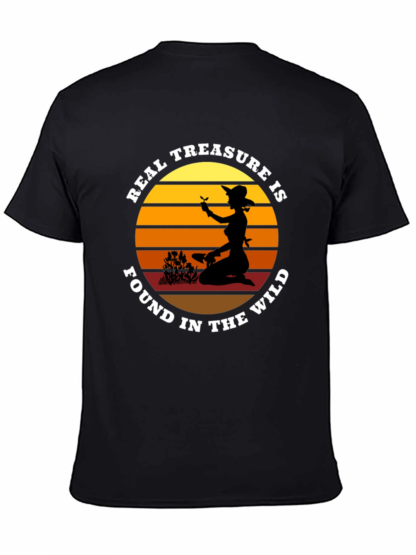 Real Treasure Found in the Wild Black T-Shirt