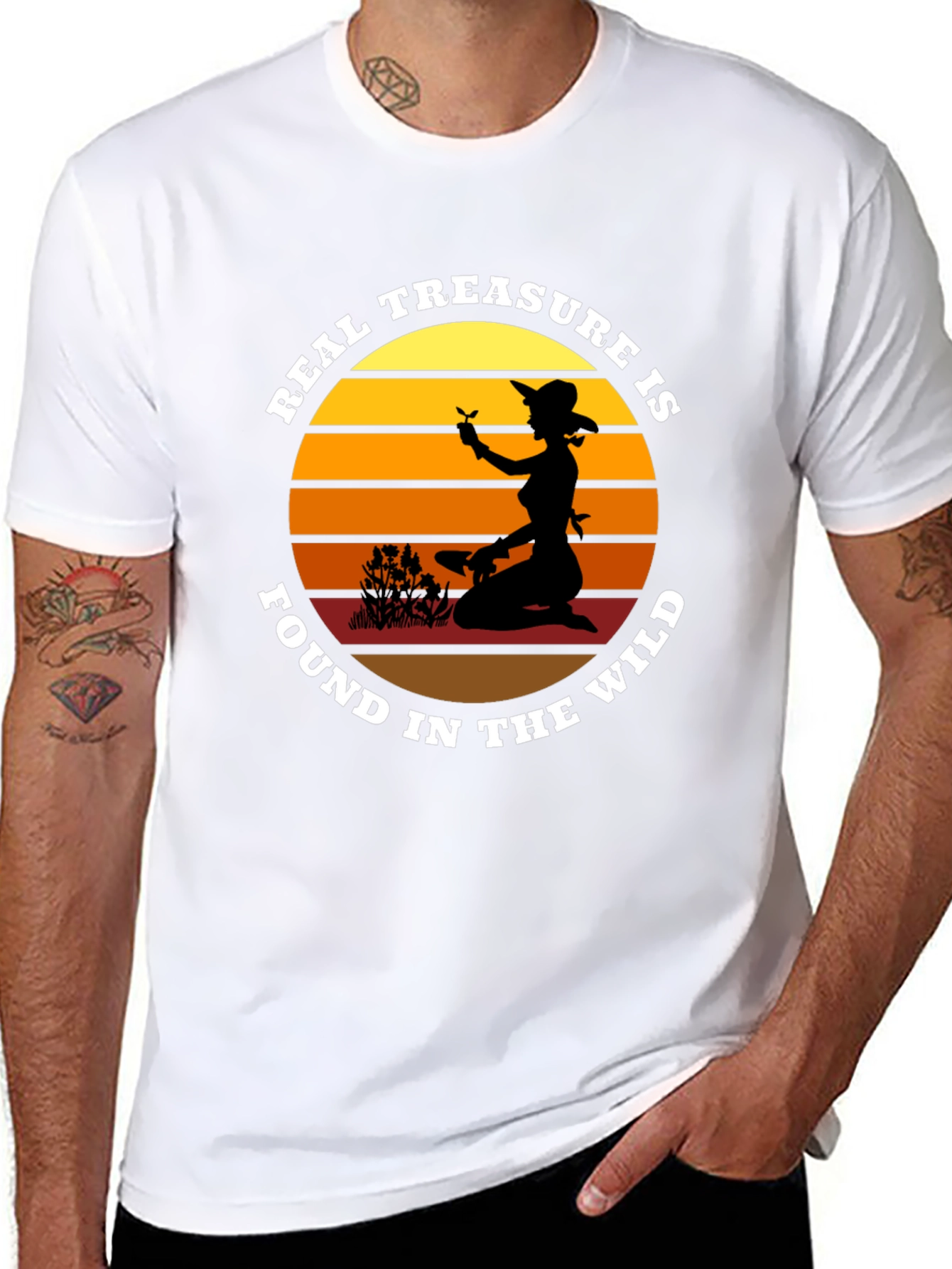 Real Treasure Found in the Wild Black T-Shirt