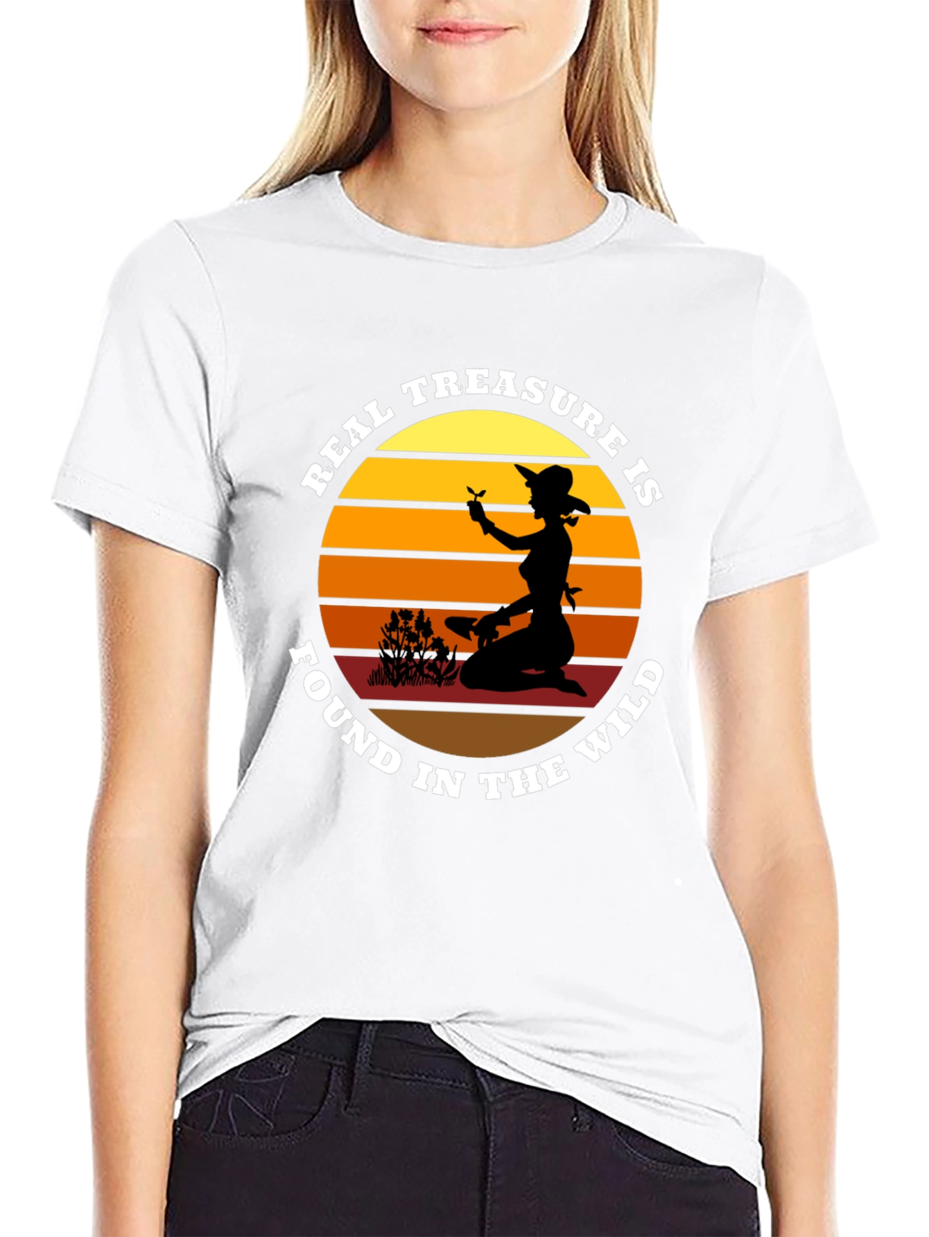 Real Treasure Found in the Wild Black T-Shirt
