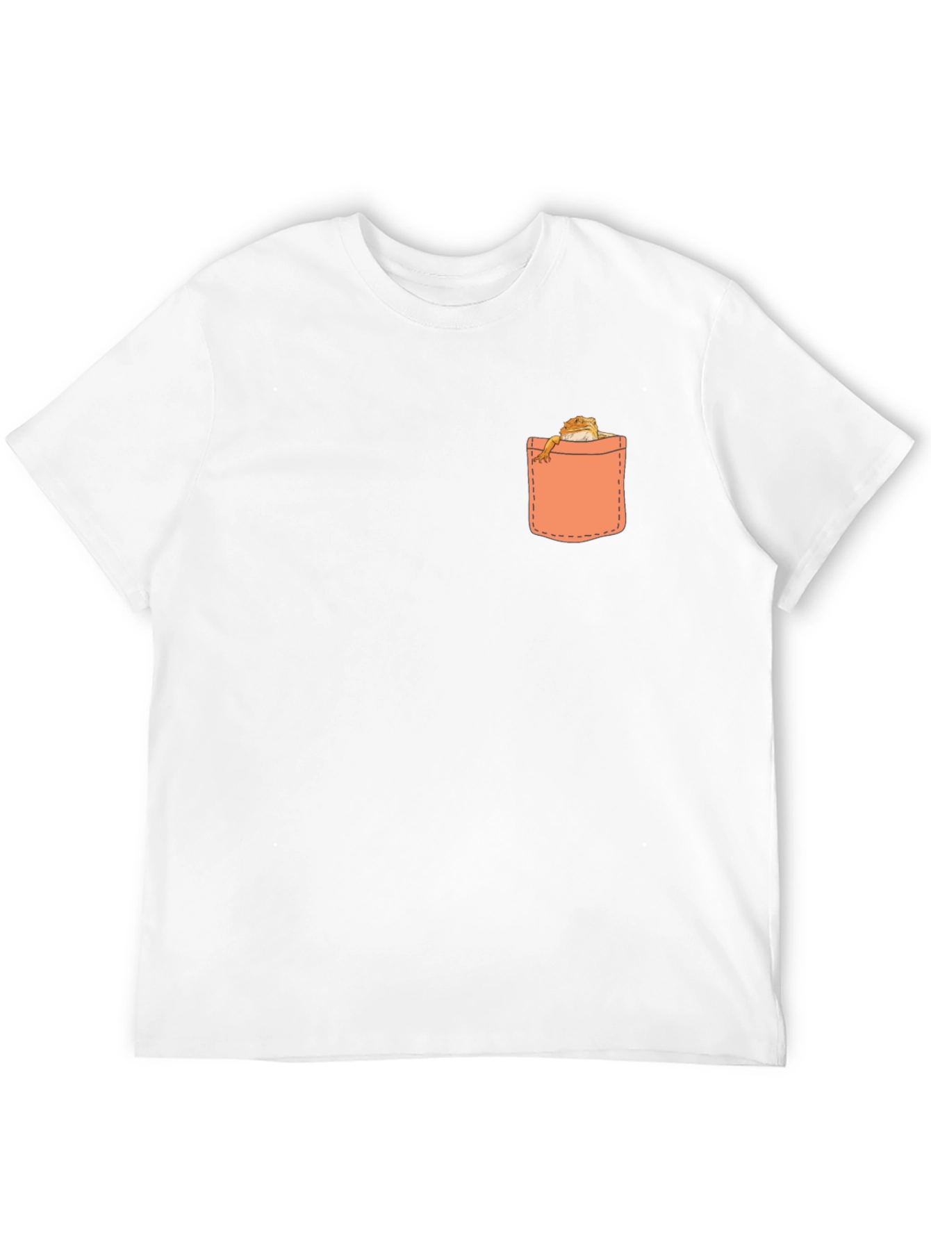 Pocket Pet Graphic Tee - Black