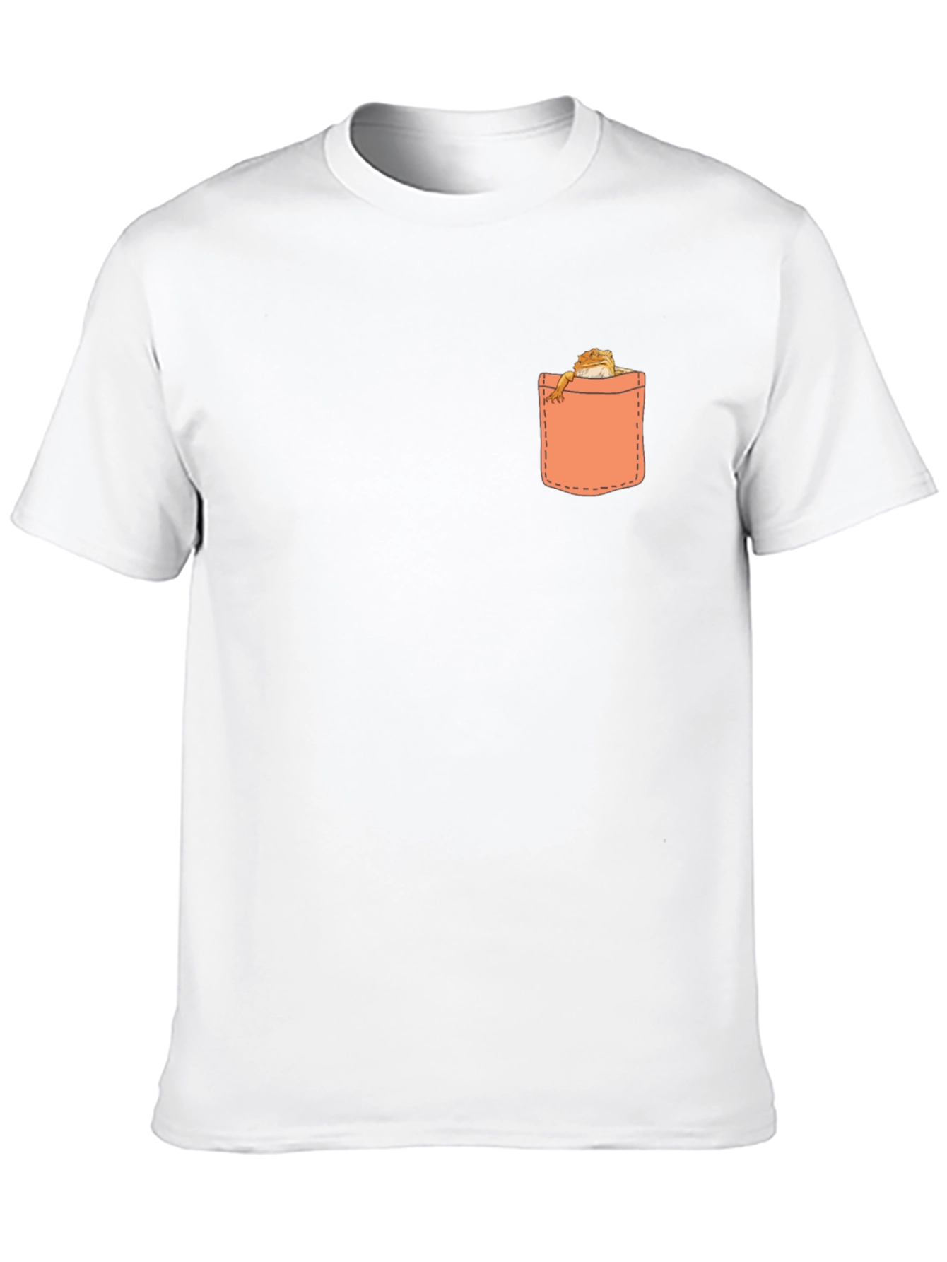 Pocket Pet Graphic Tee - Black
