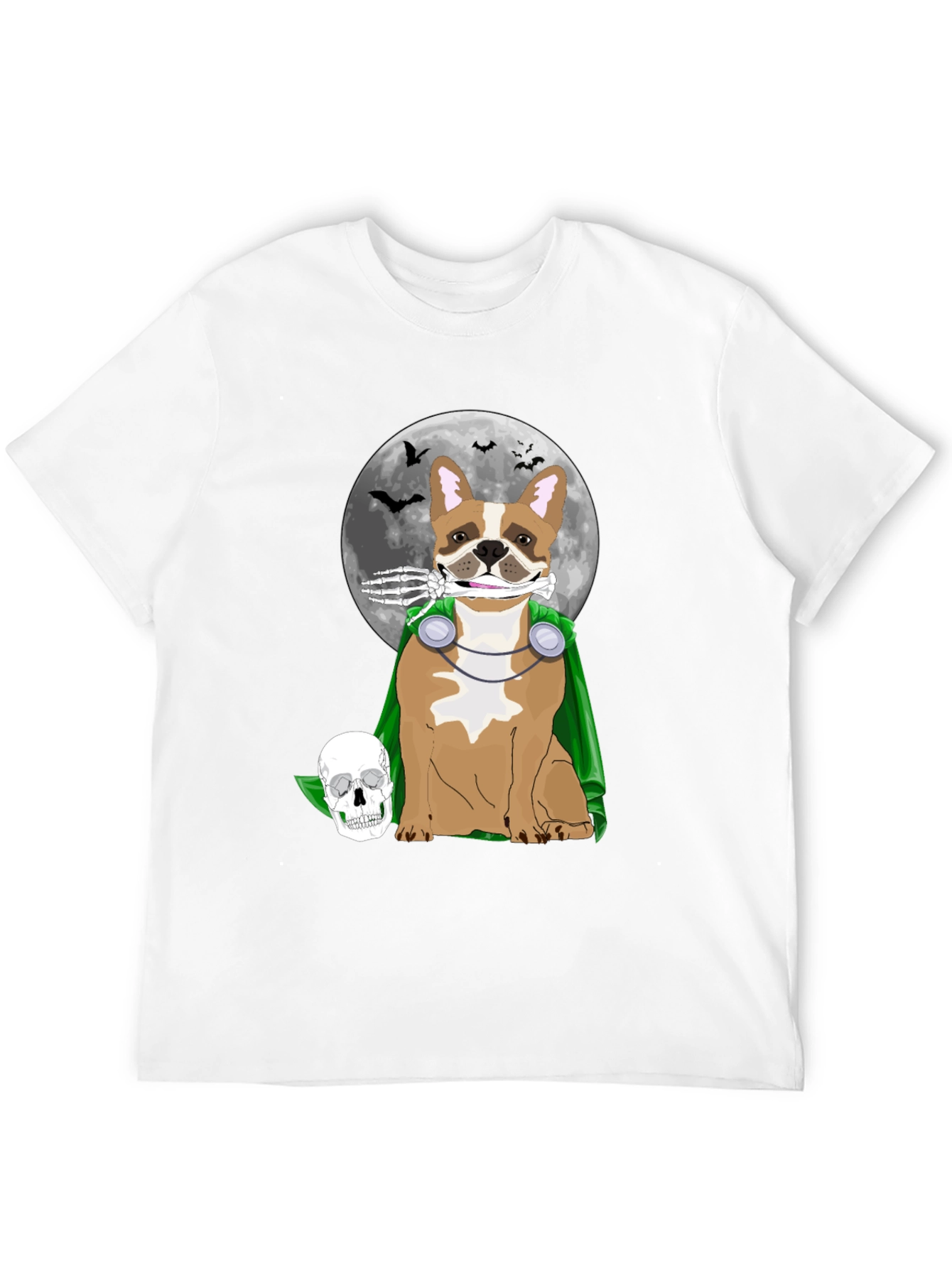 Halloween Dog T-Shirt - Costume Bulldog Tee