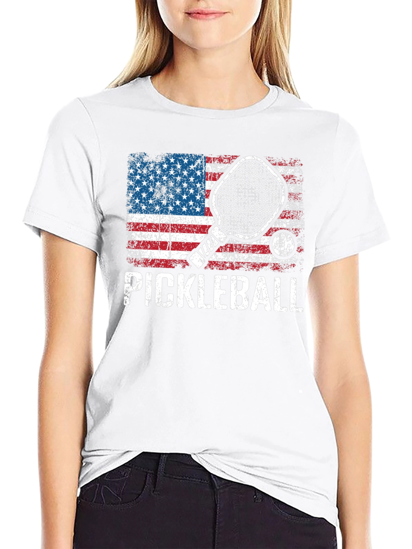 Patriotic Pickleball T-Shirt