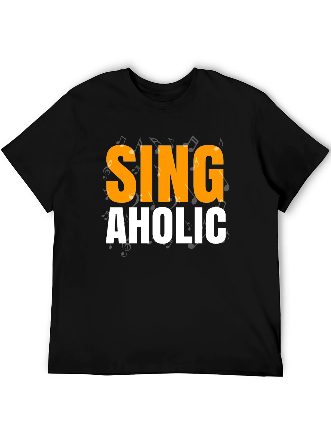 Singaholic Graphic Tee - Music Lover T-Shirt